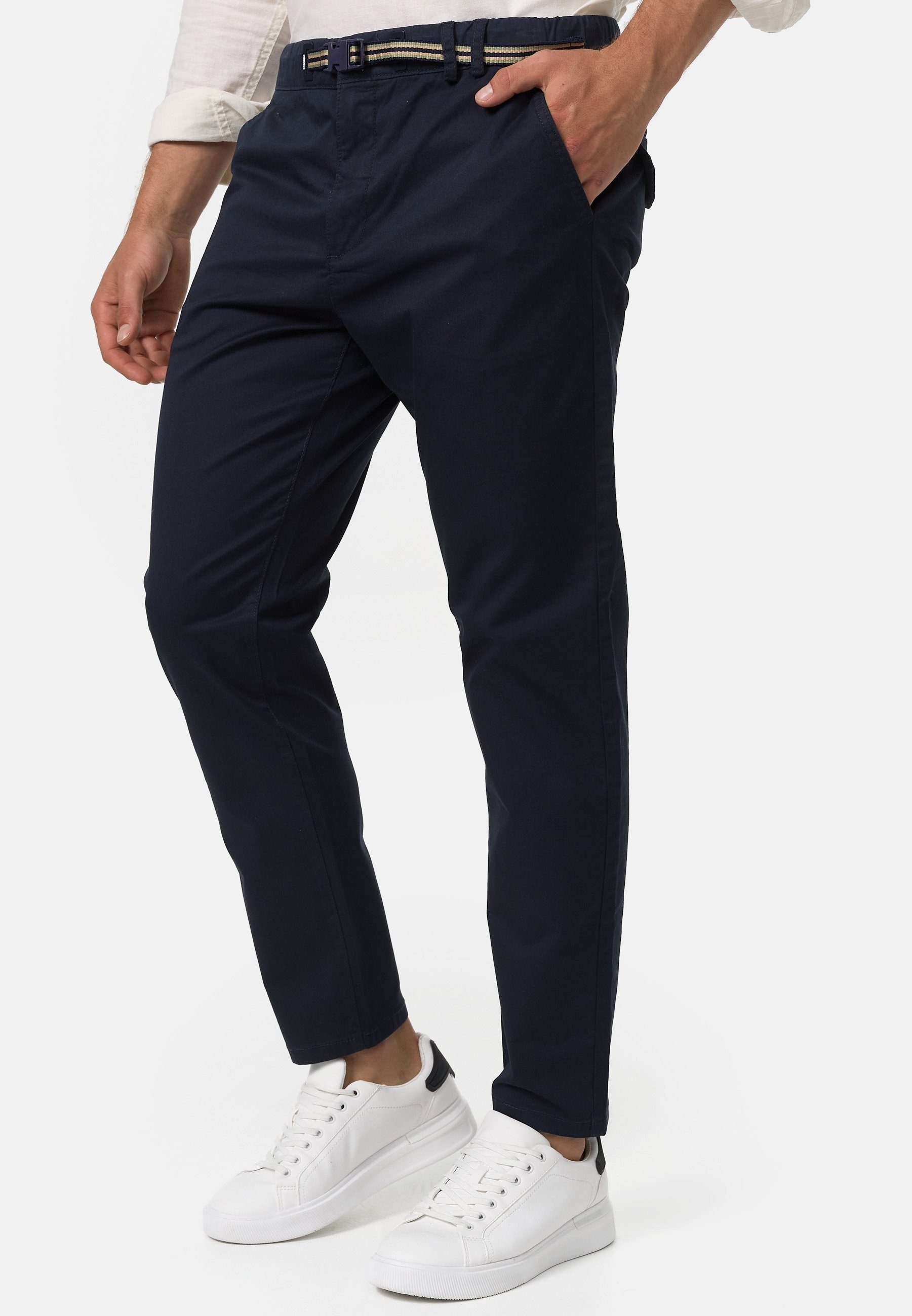 Indicode Navy INTory Chinohose