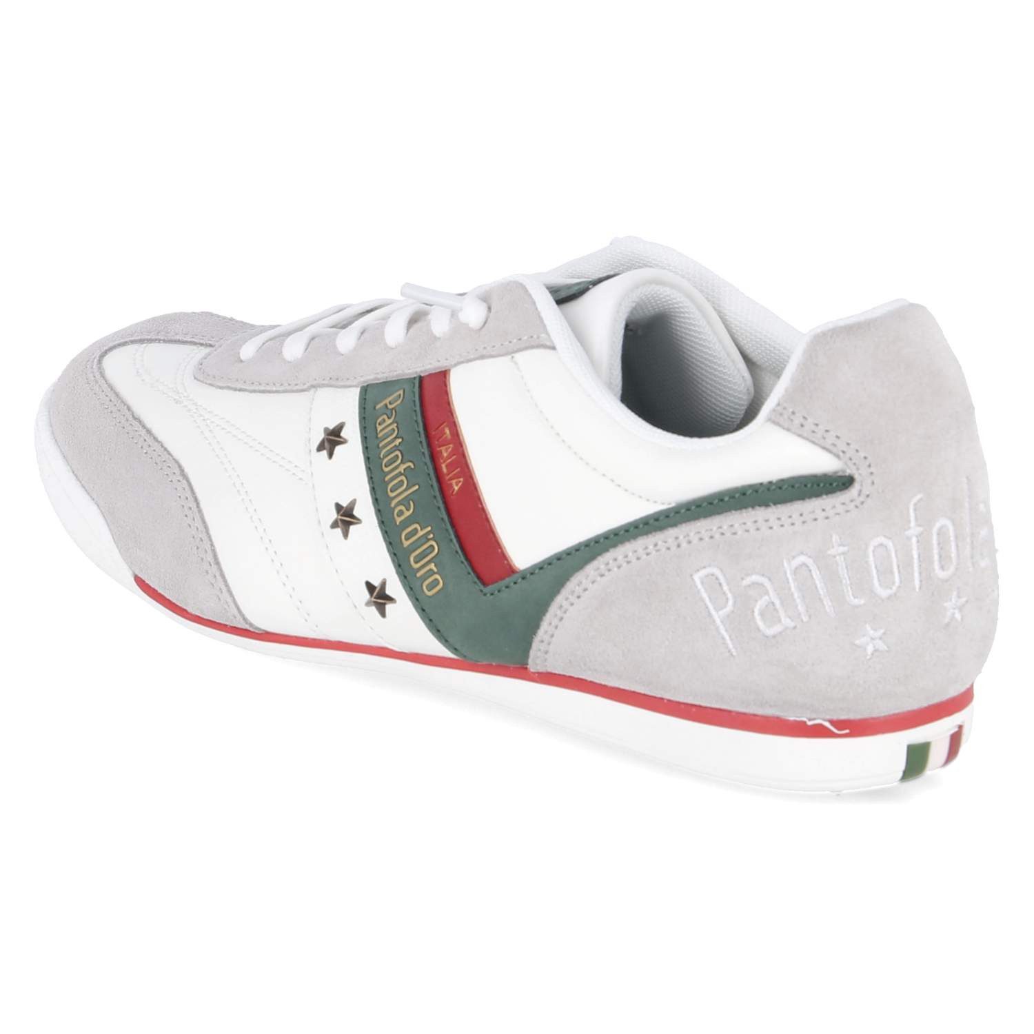 Pantofola d´Oro Pantofola d'oro PD001001761M-01-3123 Herren Leder und Synthetik white Schnürschuh – Bild 3 von 5