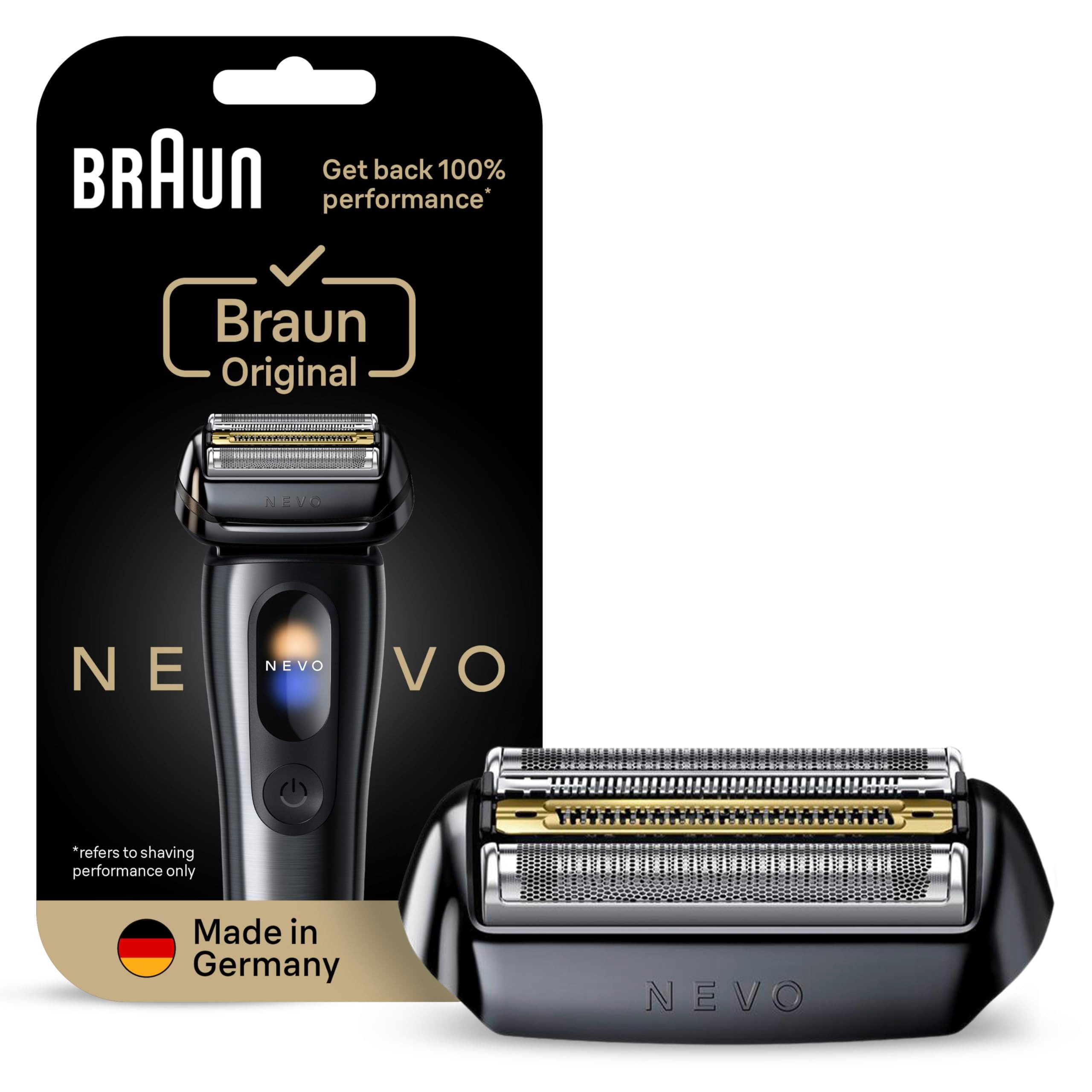 Braun Ersatzscherköpfe NEVO-B, Ersatzscherkopf für Braun NEVO Rasierer