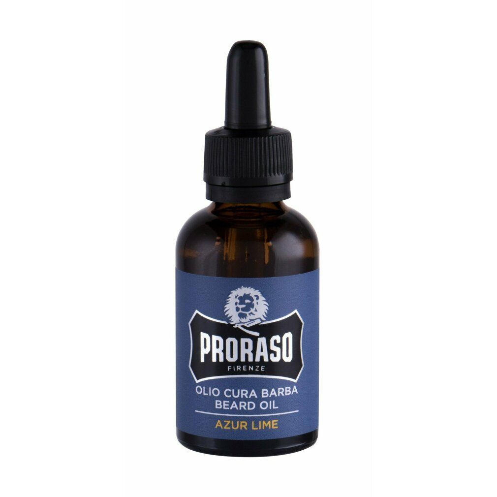 PRORASO Bartöl Azur Lime Bartpflege  Öl 30ml