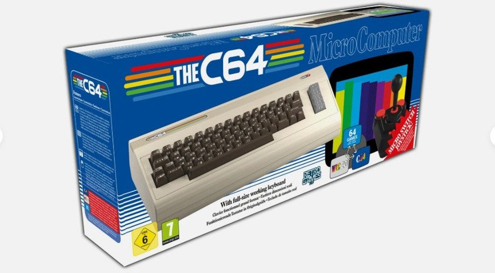 Retro Games The C64 Maxi, inkl. 64 Spiele, Commodore 64