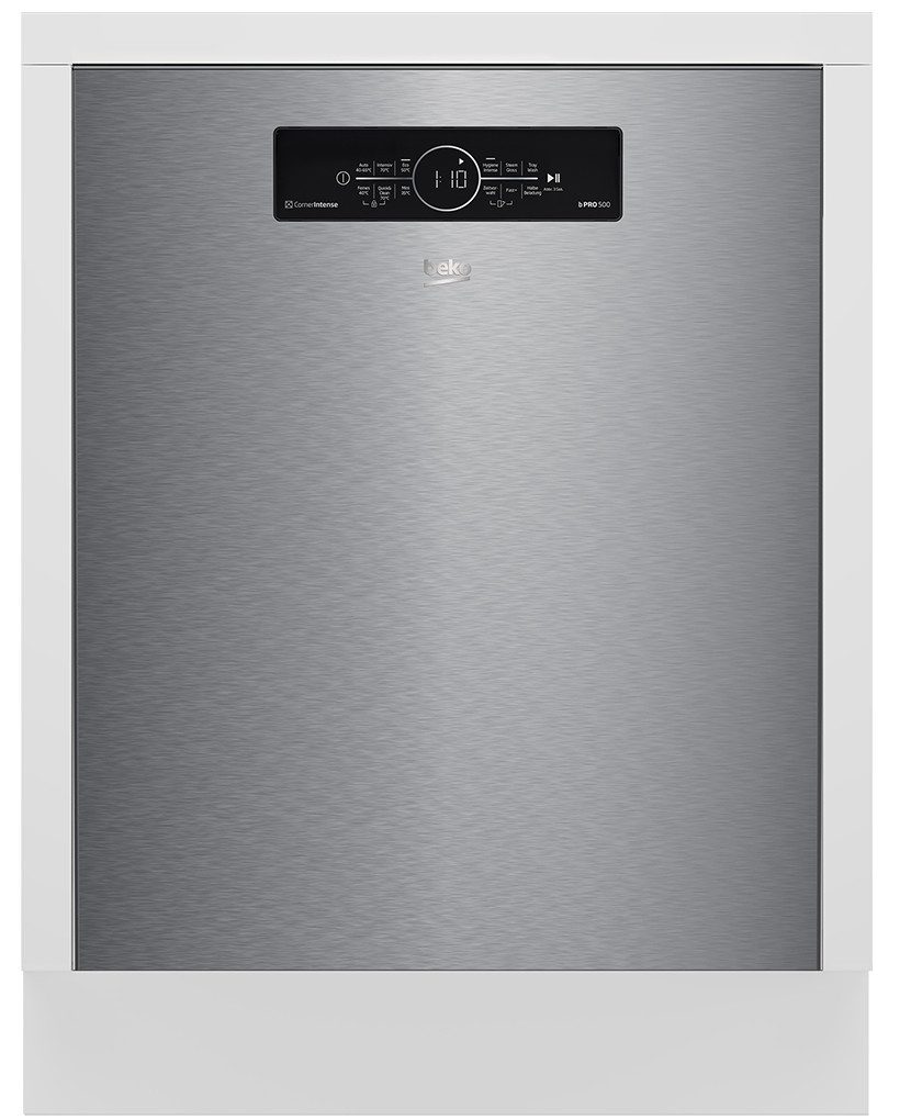 BEKO Unterbaugeschirrspüler BDUN3844M0X, 14 Maßgedecke, SelfDry Watersafe+ HygieneIntense