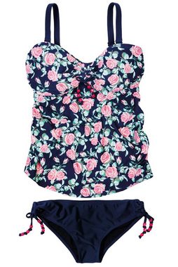 petit amour Umstands-Tankini CAMERON Rosendruck D/E & F/G Cup (Set, 2-St., 2er Pack) Perfektes Design für Umstandsbademode in großen Cupgrößen: Stylisher und mitwachsender Tankini weit über die Schwangerschaft hinaus tragbar.