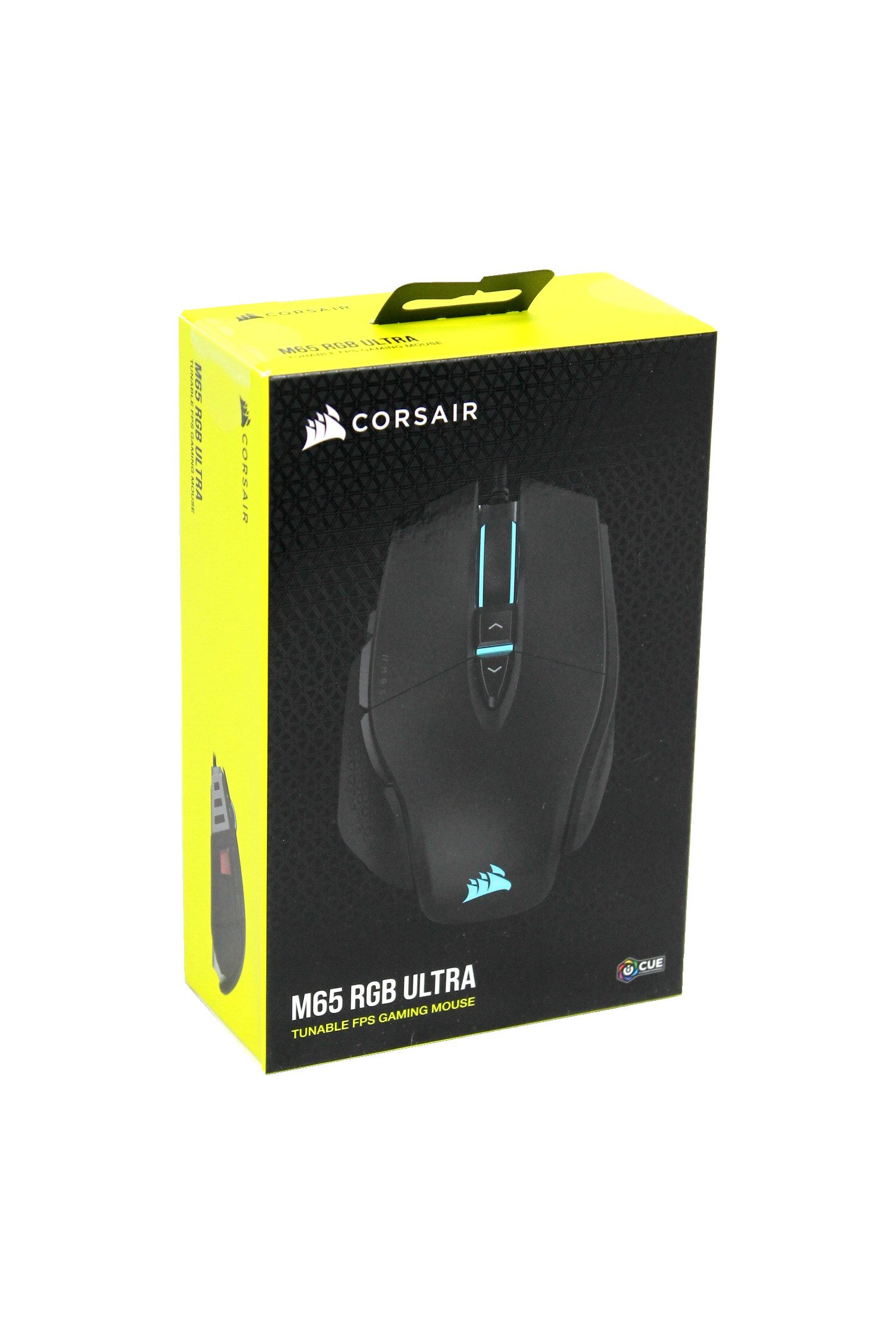 Corsair M65 RGB ULTRA Tunable FPS Optisch Gaming Maus Gaming-Maus (Kabelgebunden, 26000 DPI)