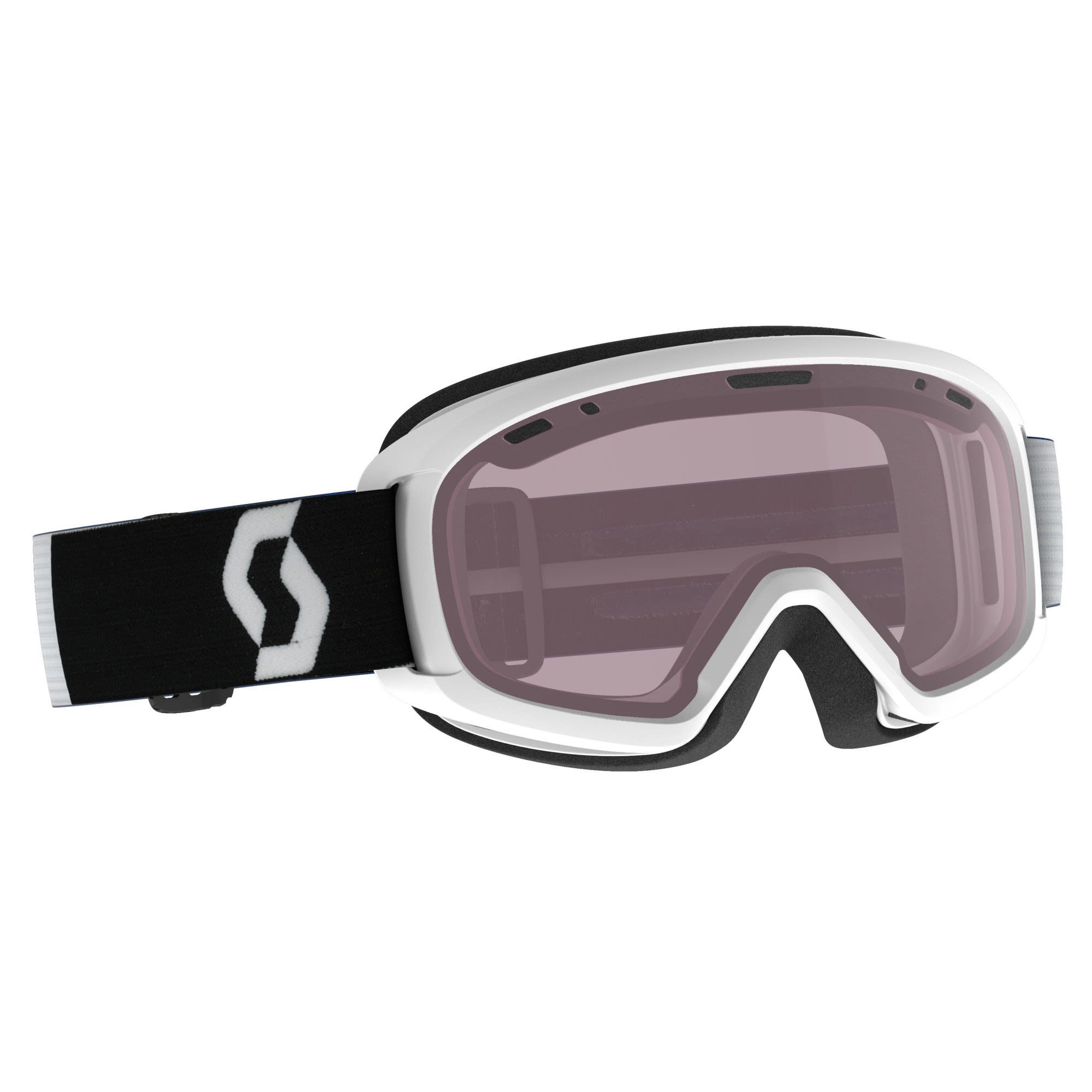 Scott Scott Junior - White Skibrille Kinder Enhancer Goggle Accessoires Black Team Witty -