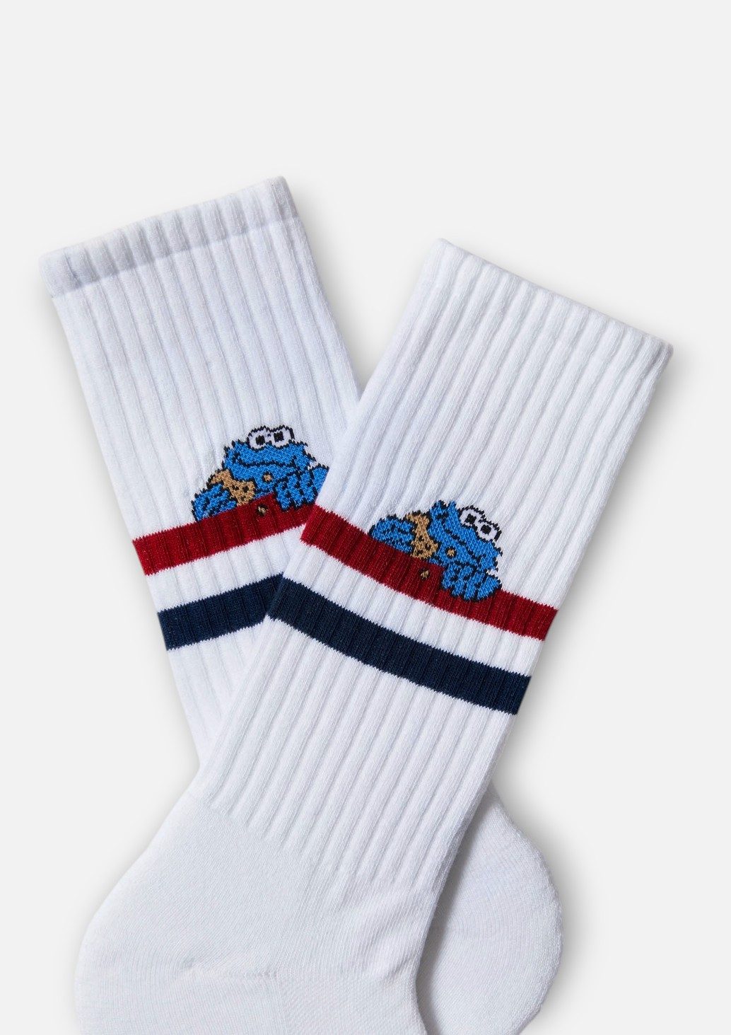 BeSocks Socken Bio-Tennissocken - Krümelmonster