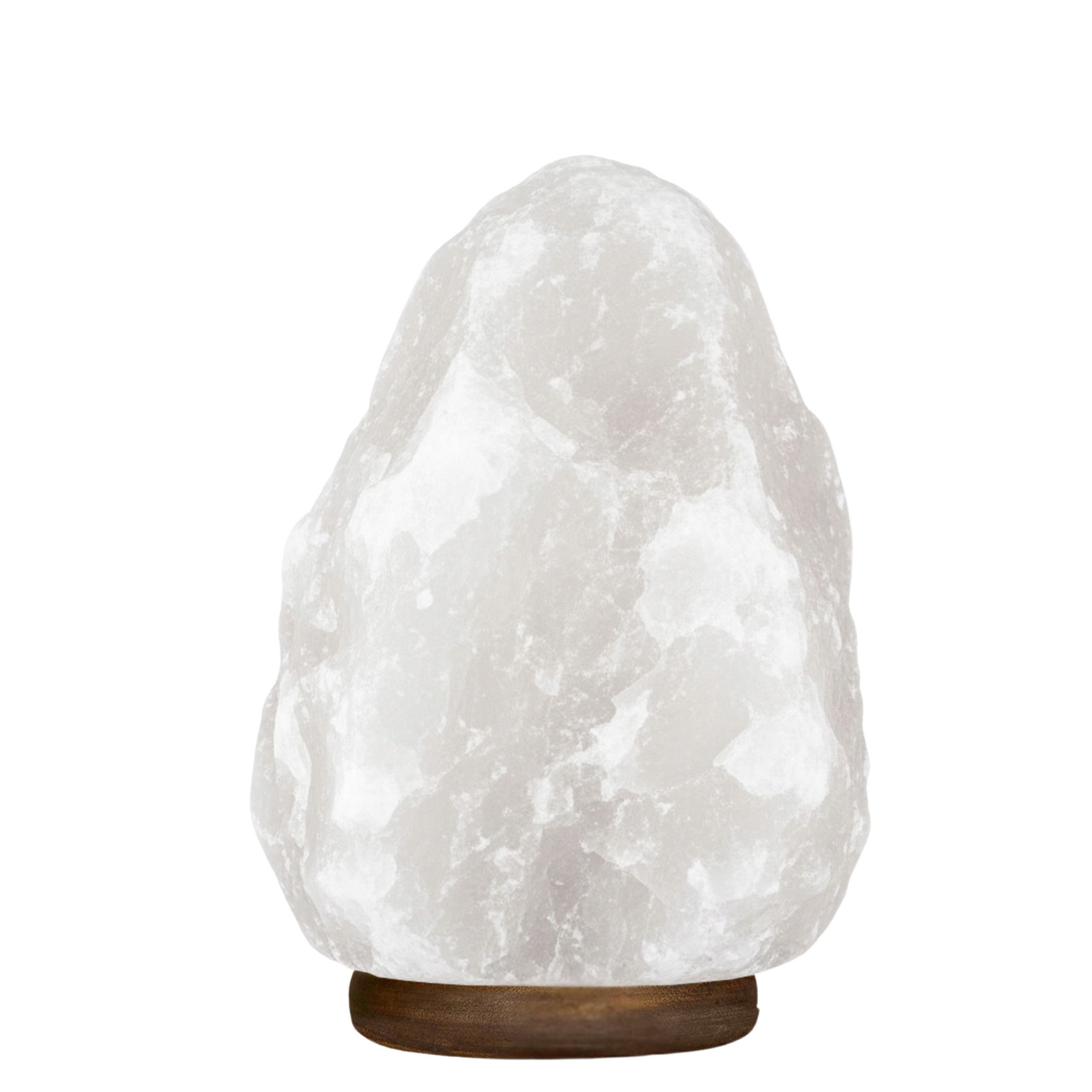 EmsCraft24 Nachttischlampe Kristall-Tischlampe Natürliches Licht Himalaya