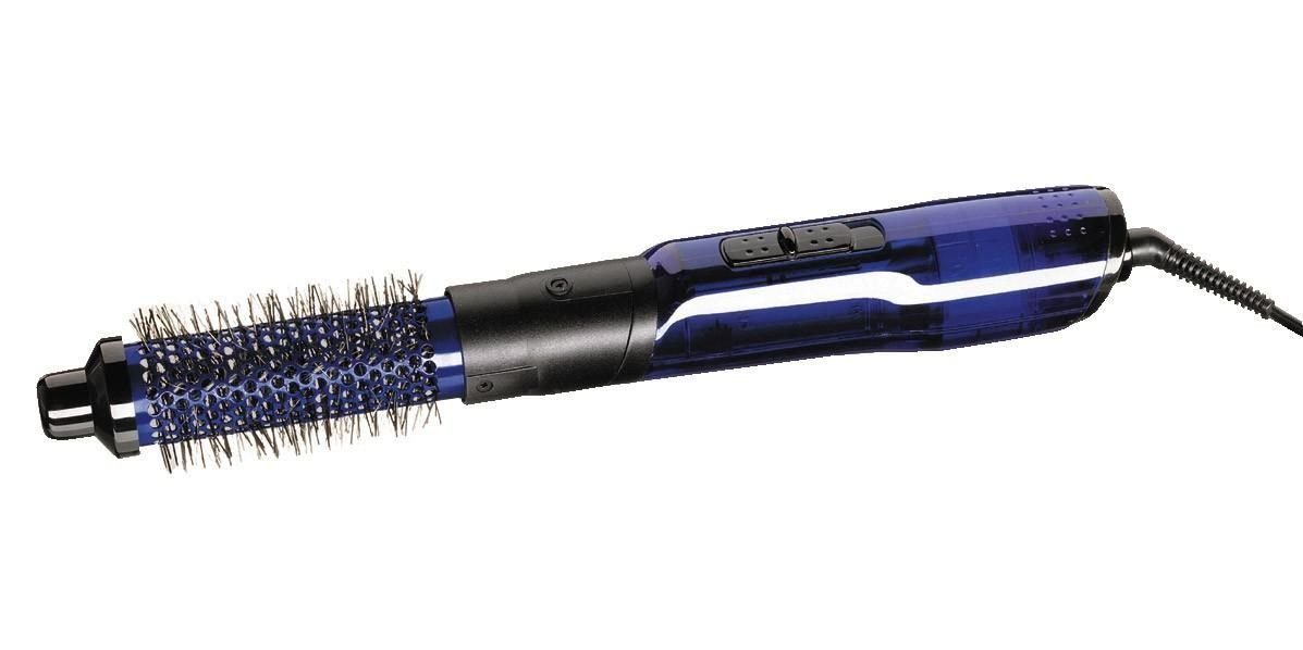 BaBylissPRO Haarbürste Babyliss PRO Heißluftbürste Blue Lightning 34mm 700W