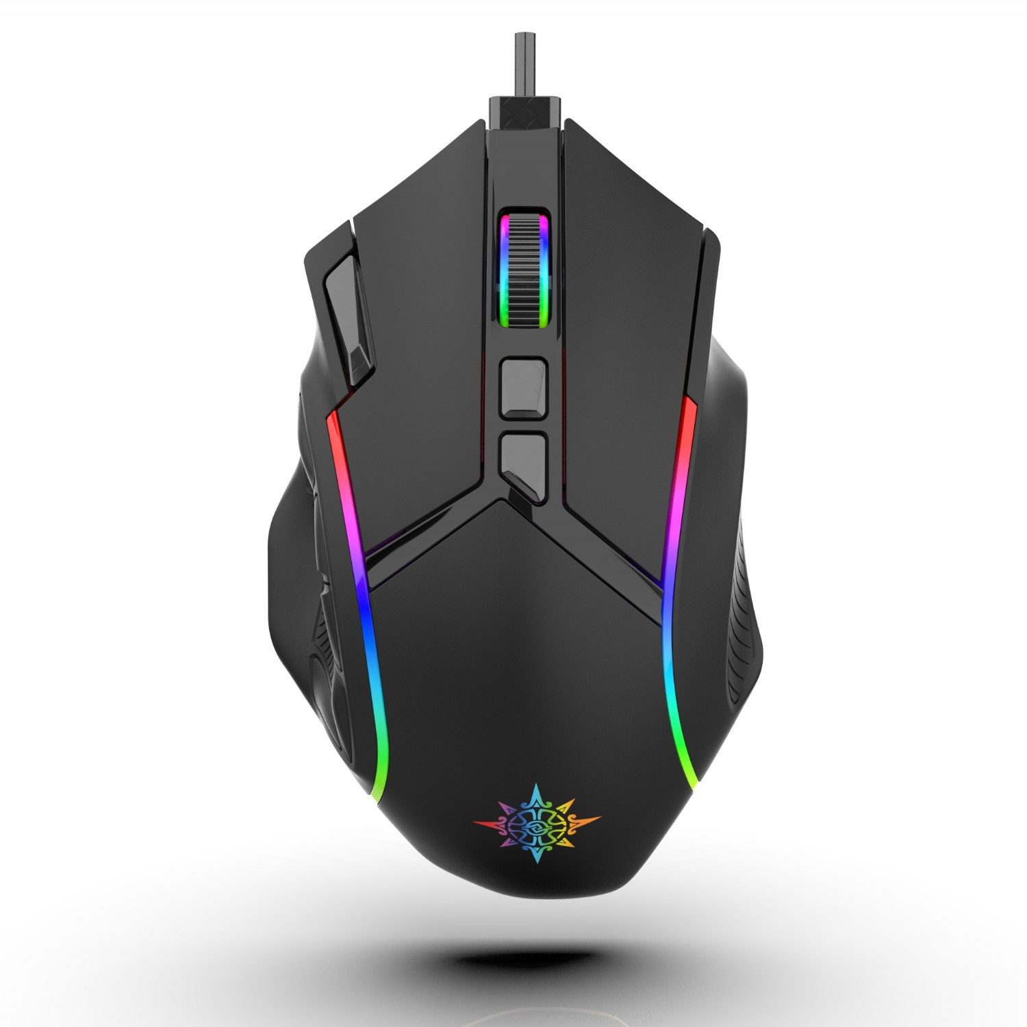 INCA Rgb 12.800 DPI Makrotasten Gaming Maus 12 Programmierbare Tasten Gaming-Maus