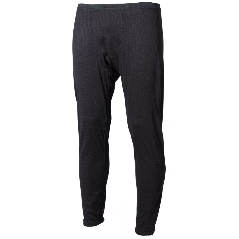 MFH Lange Unterhose US Unterhose, Level II, GEN III, schwarz - S