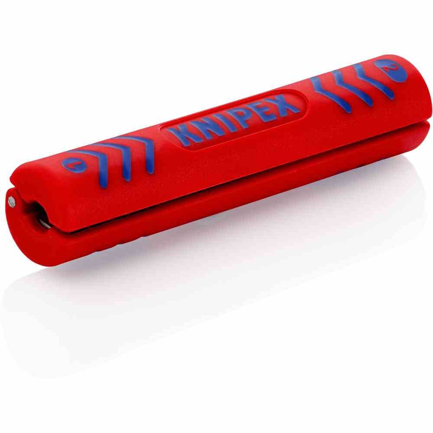 Knipex Abmantelungsmesser Koax-Abisolierwerkzeug, Ø4-7,5mm, Rundschnitt