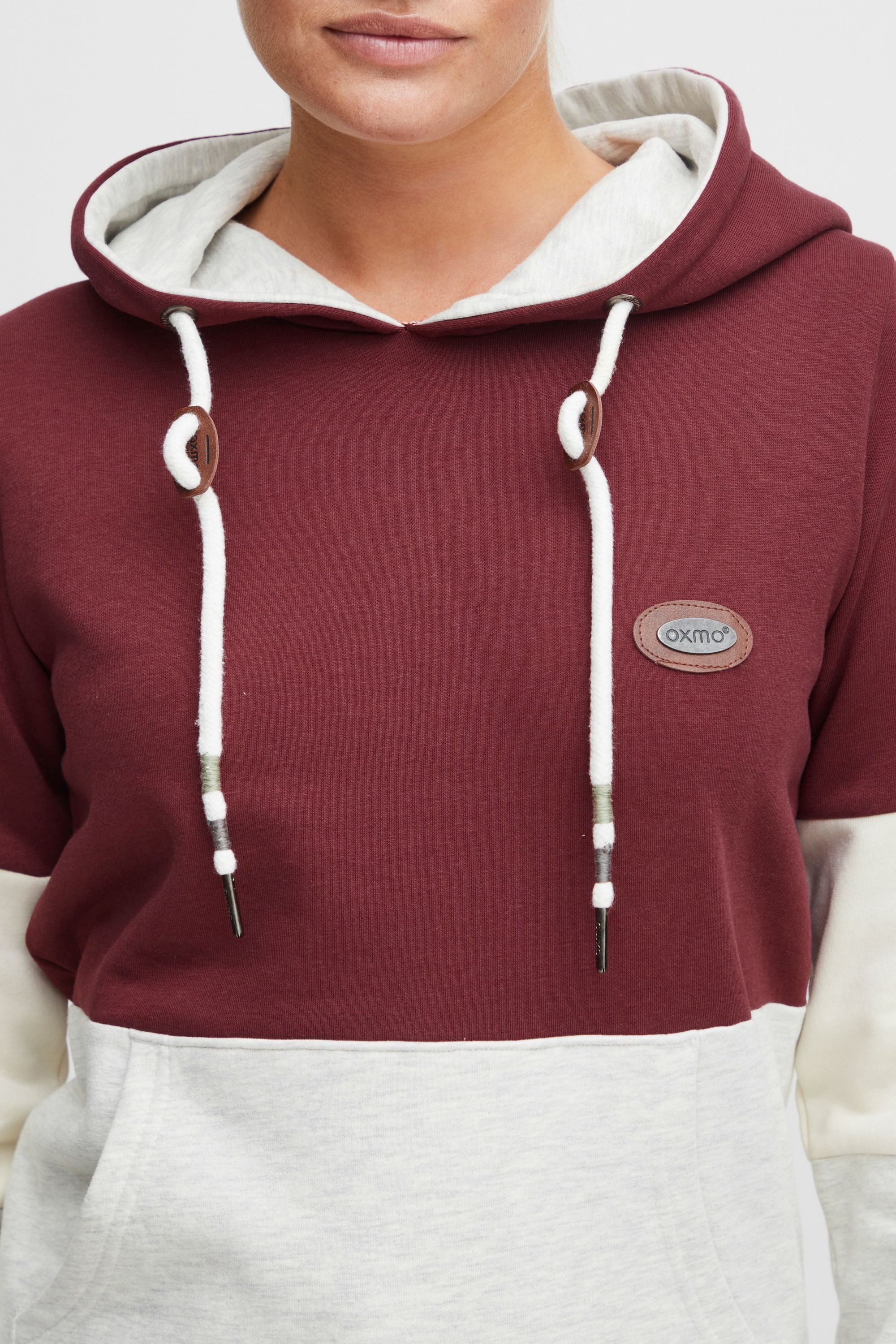 OXMO Hoodie OXKathrine Sweatpullover mit Kapuze