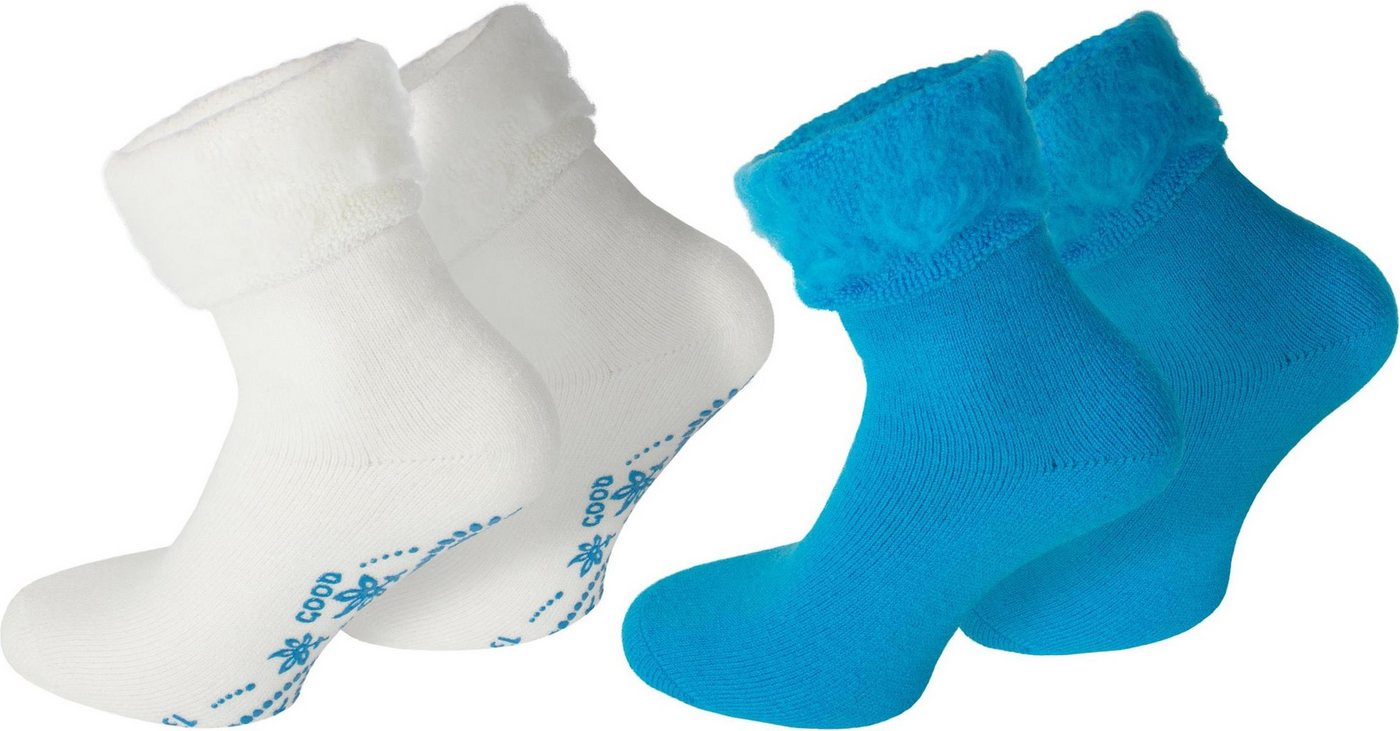 normani Kuschelsocken 4 Paar Kuschelsocken Dream mit ABS (4 Paar) mit Innenfrottee