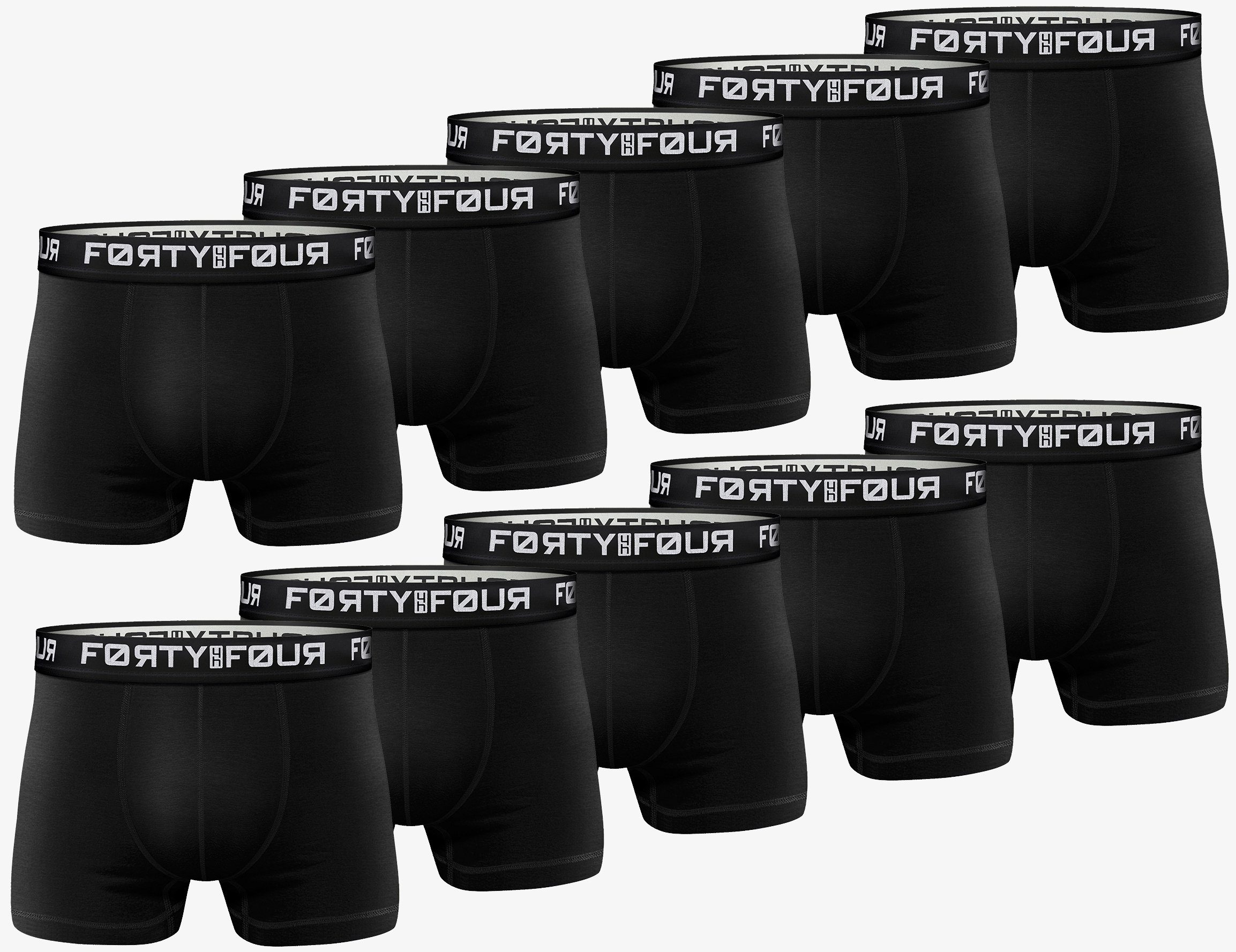 FortyFour Boxershorts Herren Männer Unterhosen Baumwolle günstig online kaufen