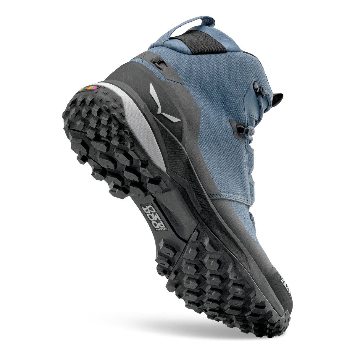 Salewa Puez 2 Mid PTX (Trekking, wasserdicht) blau/schwarz Herren Wanderschuh