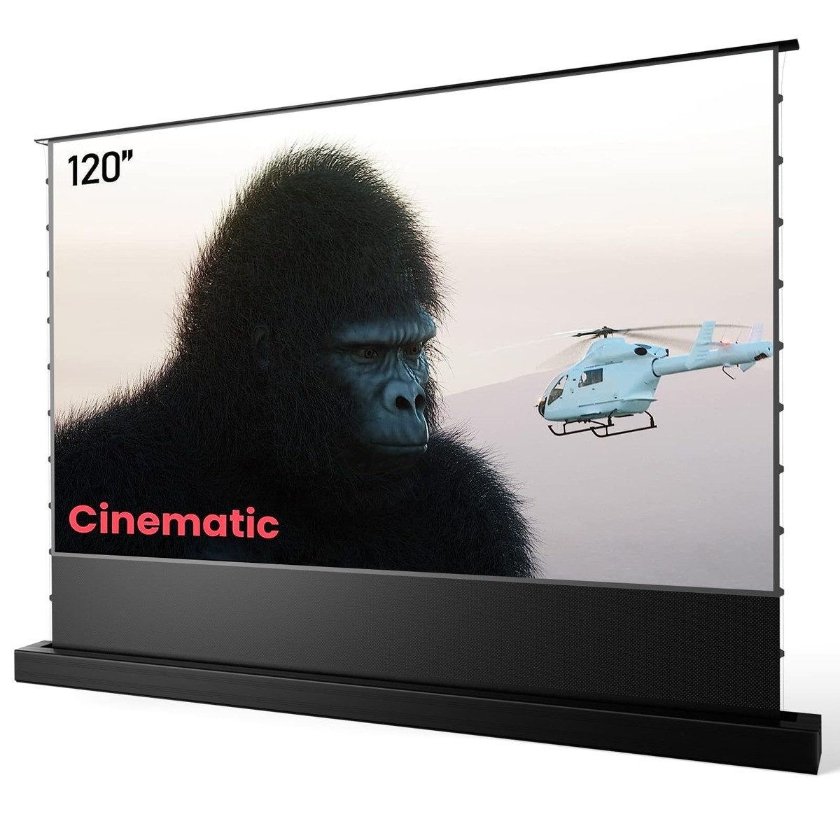 AWOL Vision Floor rising home cinema ALR screen Beamer
