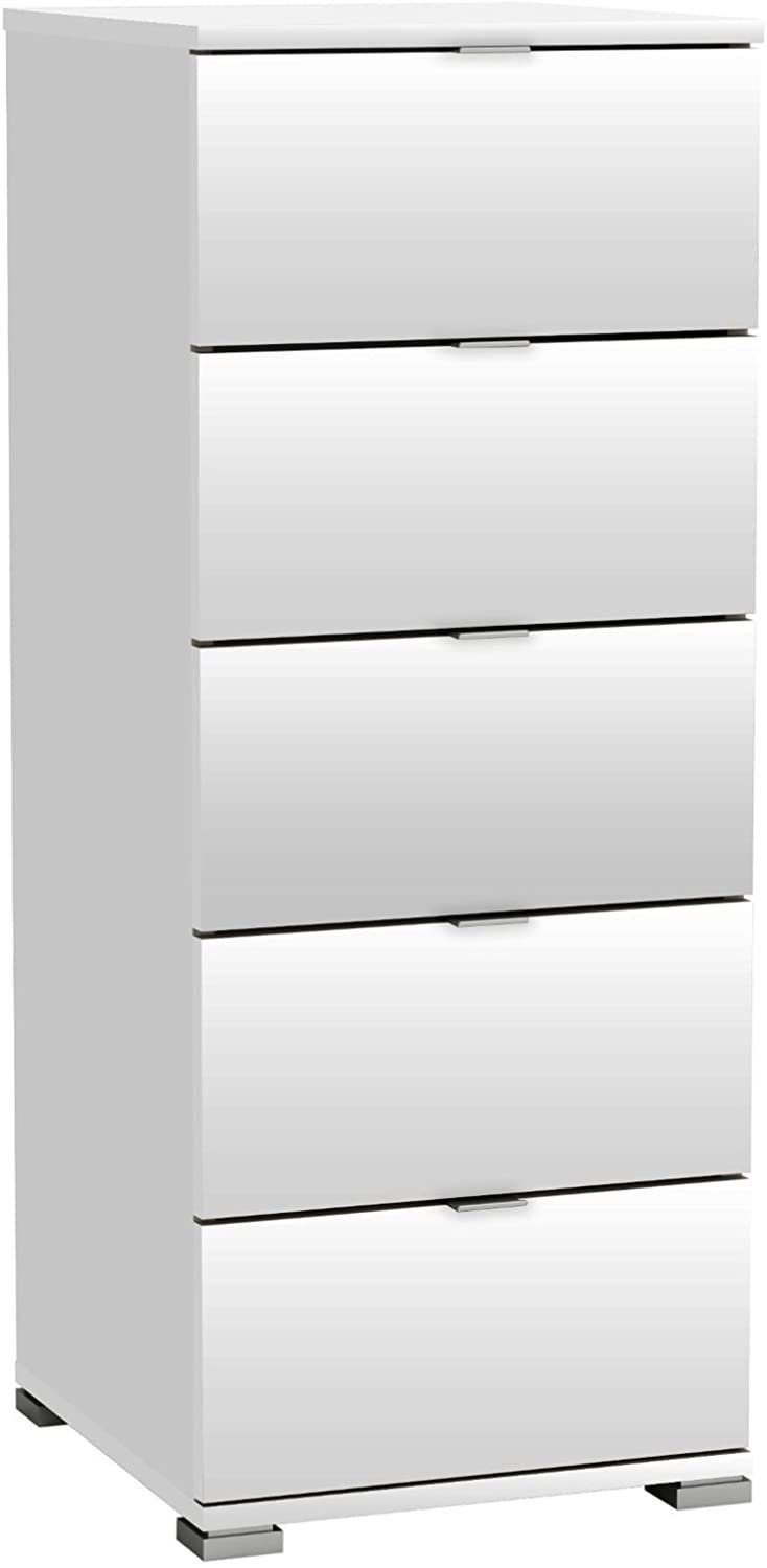 habeig Kommode »Perfect Sideboard weiß Natur 5 Schubladen Flurschrank  Schrank Wäscheschrank Holz Neu« online kaufen | OTTO