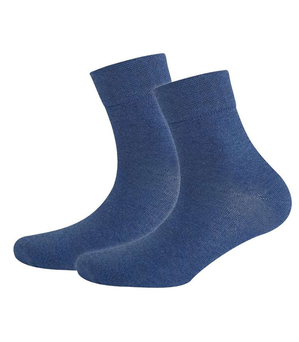 Sympatico Kurzsocken Kurzschaftsocken aus 92% Baumwolle (Spar-Pack, 2-Paar) aus hautfreundlicher Baumwolle