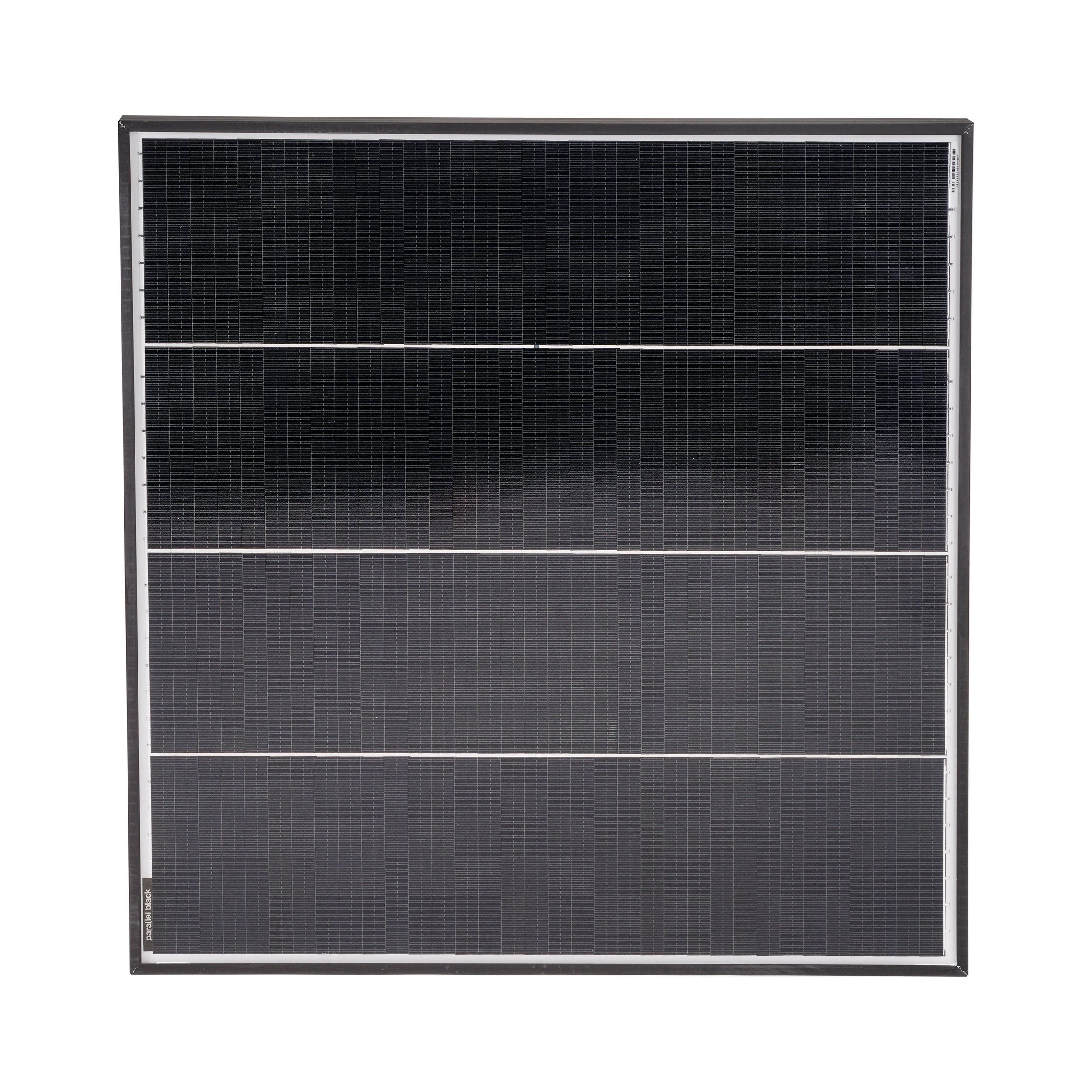esotec Solarmodul Seraphim Solarpanel 50 Wp 18,8 V mono - 530 x 490 x 25 mm 130112, (Komplettset)