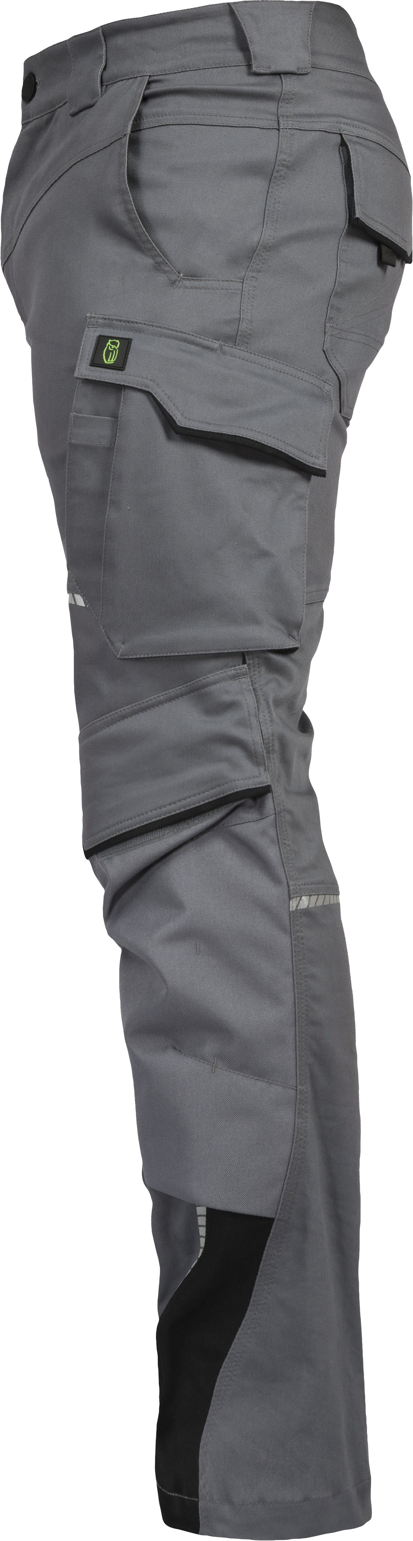 Leibwächter Arbeitshose Herren Flex-Line Cargohose, Bequeme Workwear, 290g/m² (Arbeitsbekleidung) dehnbar durch Elastan (Spandex), Waschbar bis 60°C & trocknergeeignet