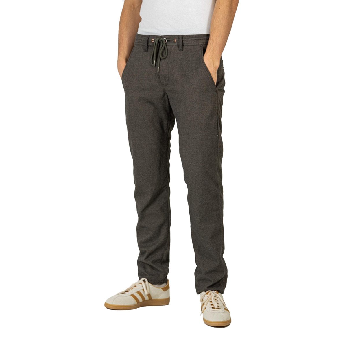 REELL Jogger Pants Reflex Evo- Flanel grey brown
