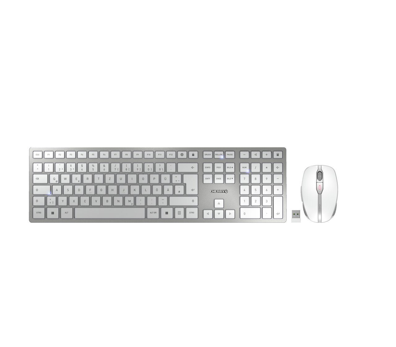 Cherry DW 9100 SLIM Tastatur- und Maus-Set, (Set)