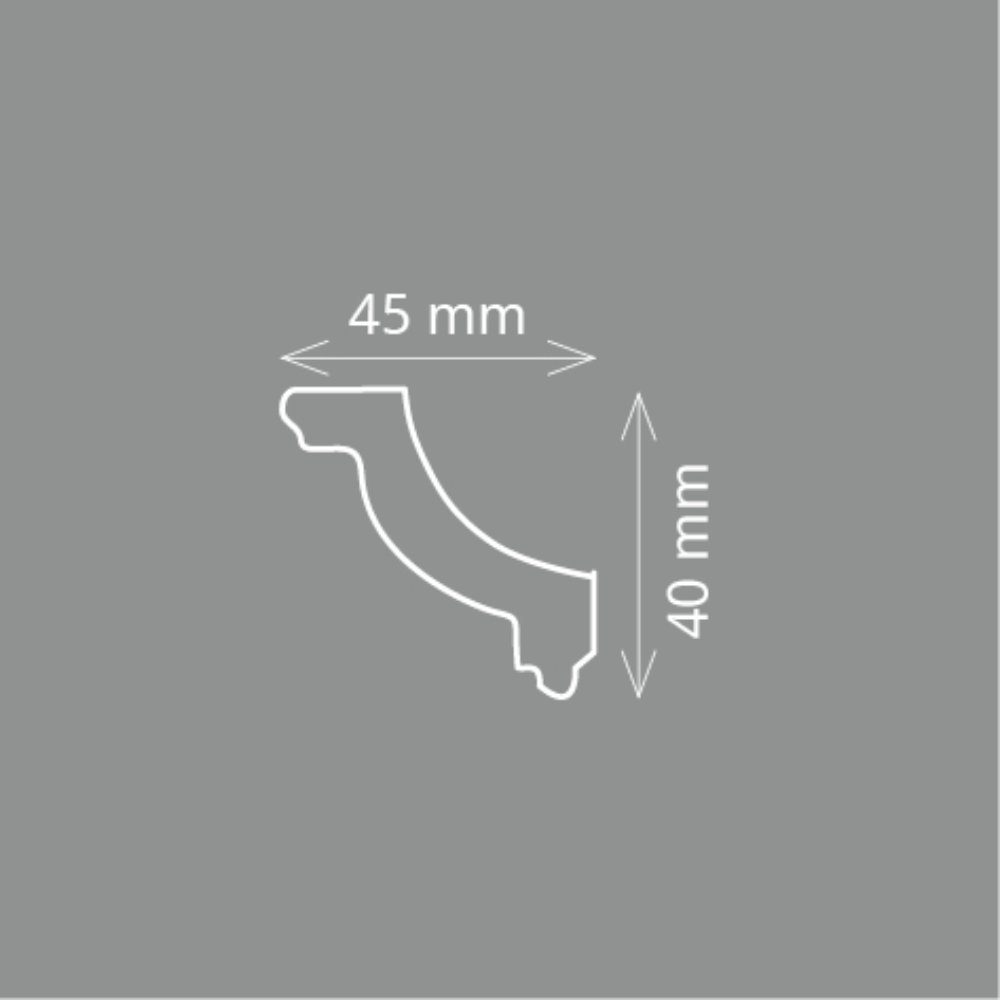 Homestar Zierleiste O 45 (45 x günstig online kaufen