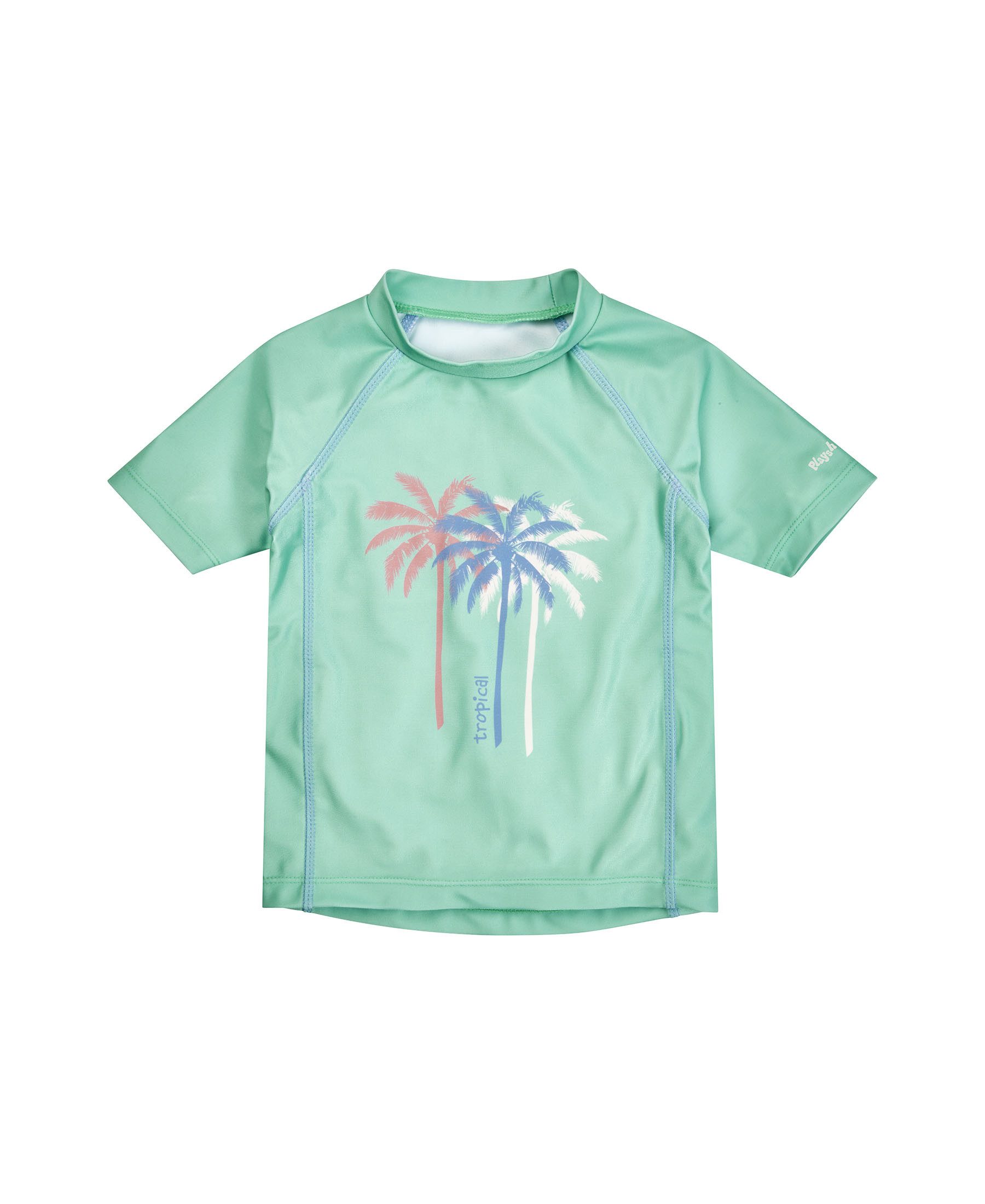 Playshoes Badeanzug UV-Schutz Shirt 1/2-Arm Palmen