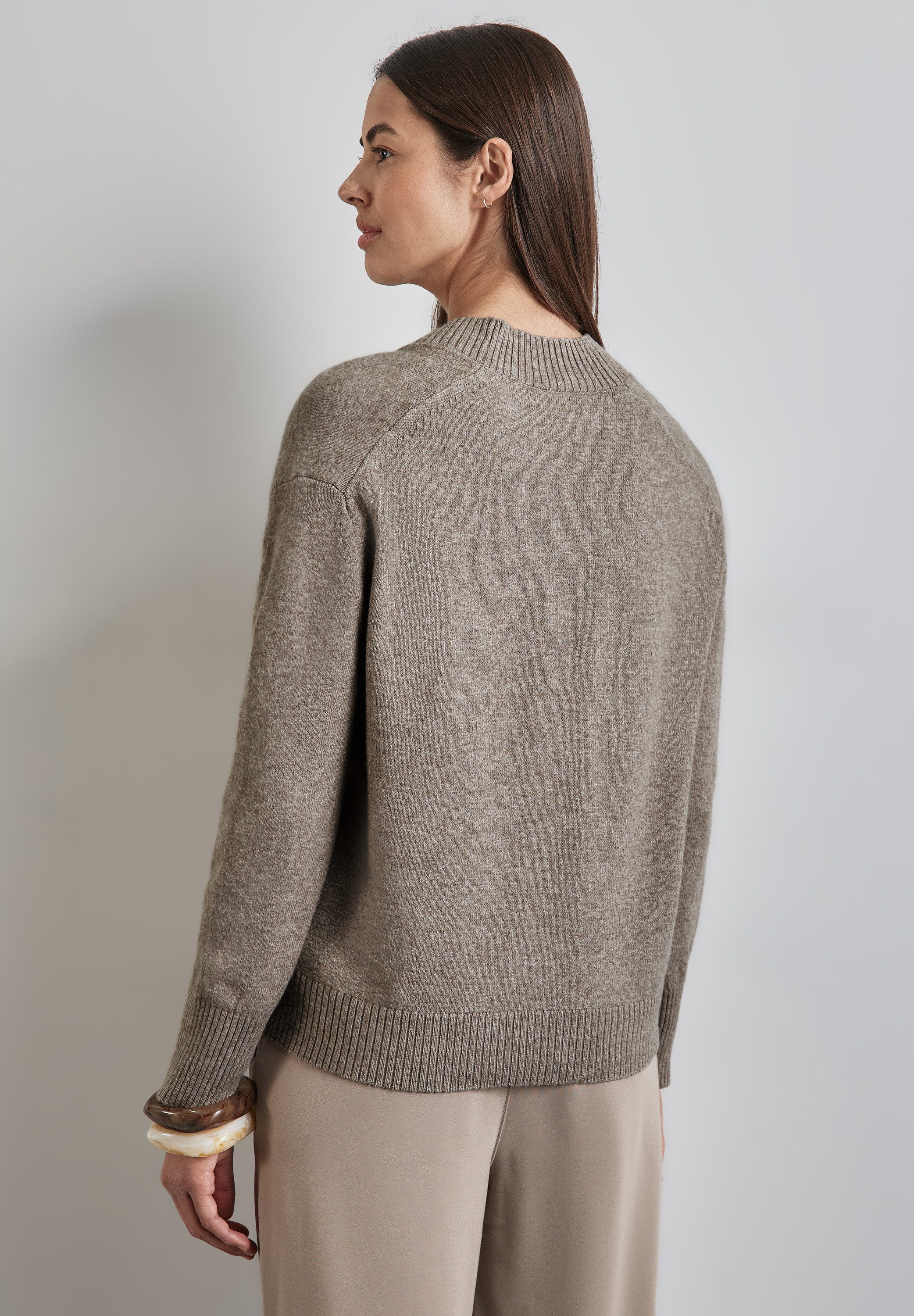 STREET ONE Cardigan mit aufgenähten Taschen