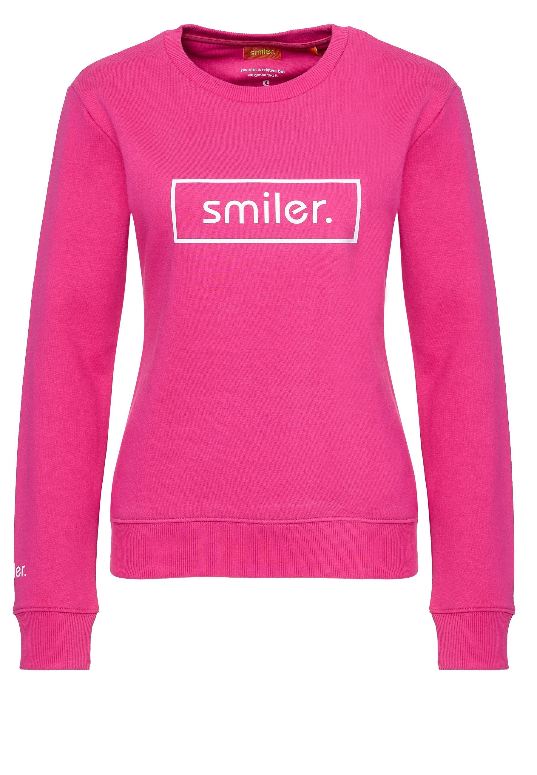 smiler. Sweatshirt Cuddle. mit modernem Design