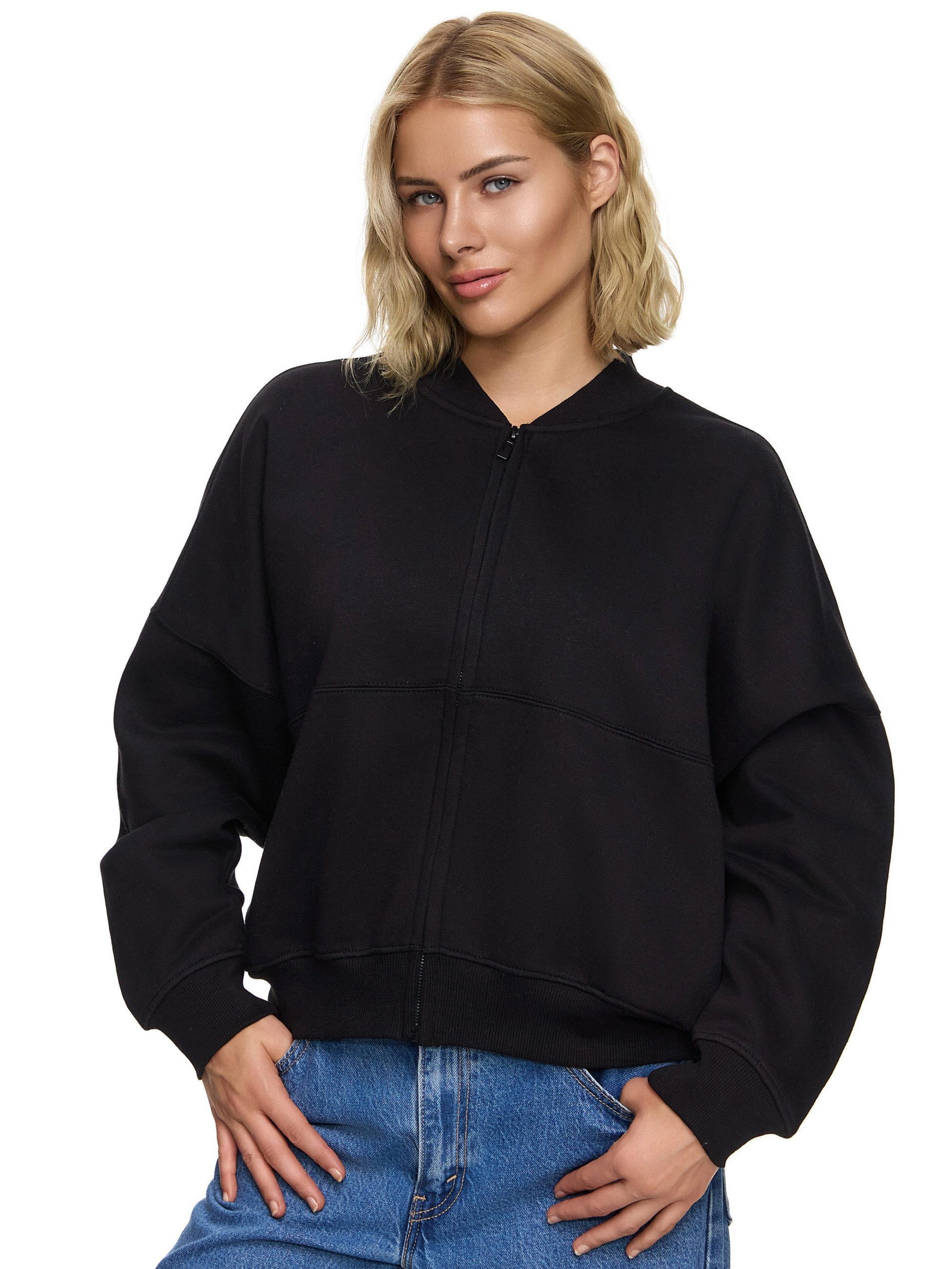 Worldclassca Sweatjacke Worldclassca Oversized Sweatjacke mit Zipper UNI Sweatshirt Neu