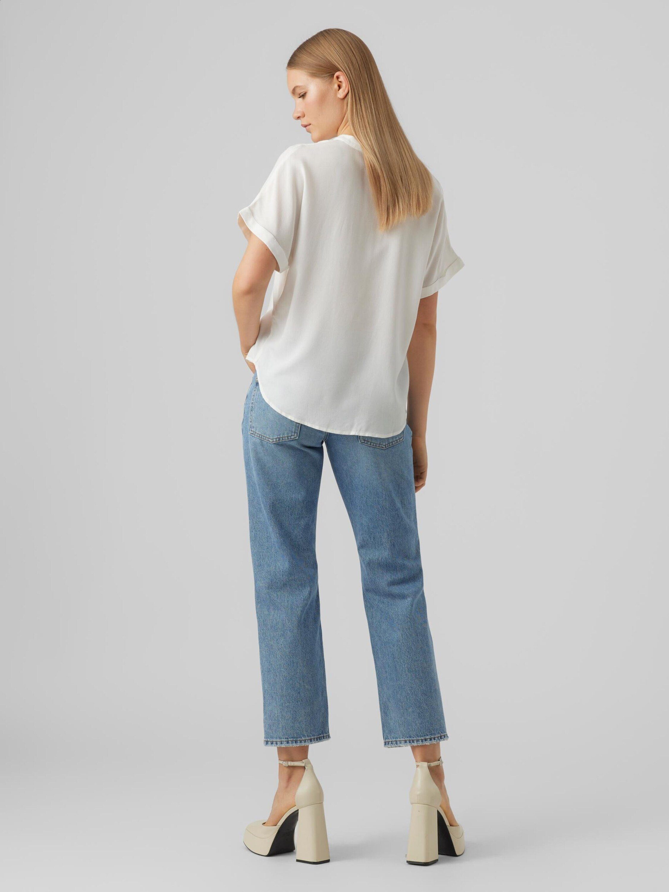Vero Moda Kurzarmbluse Beauty (1-tlg) Plain/ohne Details günstig online kaufen
