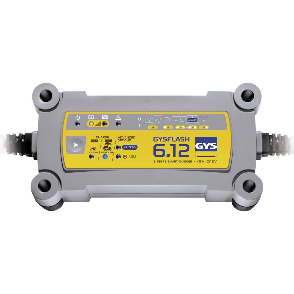 GYS GYSFLASH 6.12 029378 Automatikladegerät 12 V 6 A Autobatterie-Ladegerät