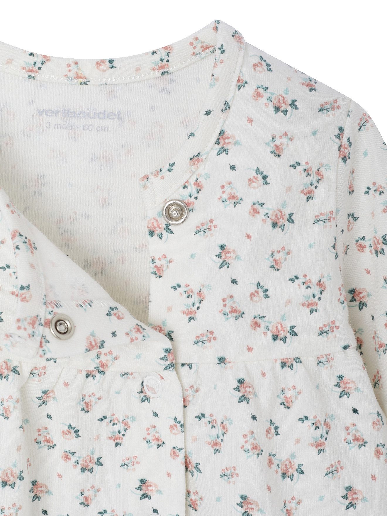 vertbaudet Kleid & Leggings Mädchen Baby Set aus Haarband, Kleid & Leggings