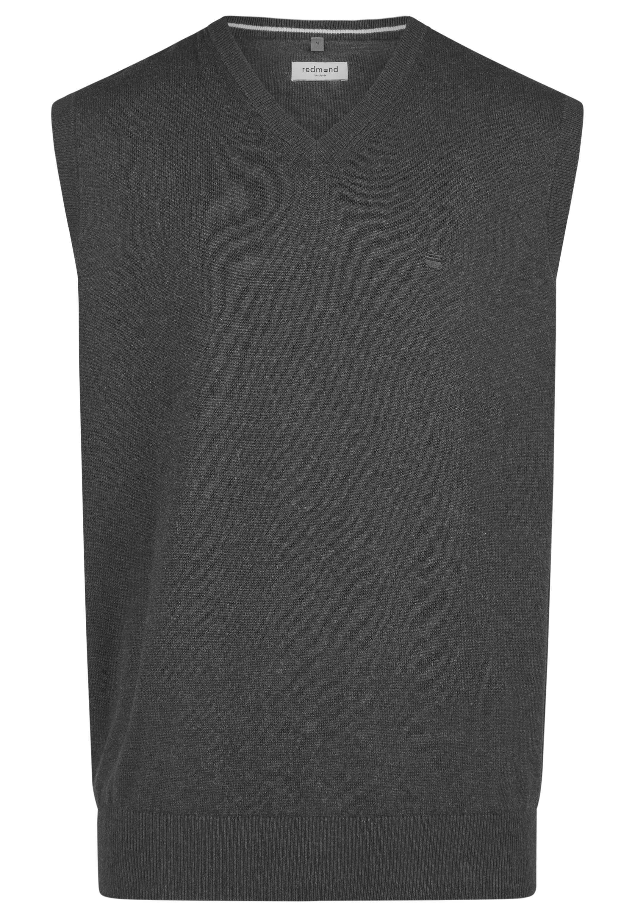 Redmond Pullunder Basic (1-tlg) Pullunder - Baumwolle - Atmungsaktiv - Weicher Feinstrick