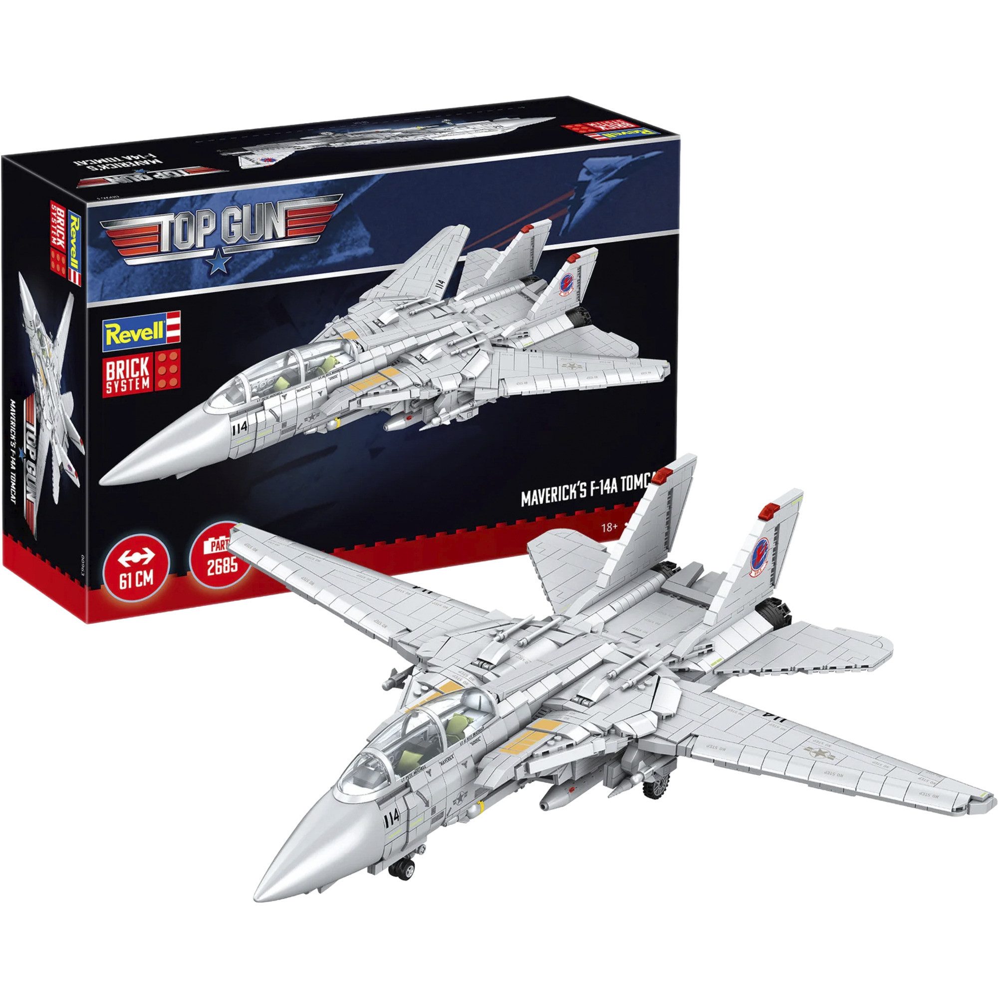 Revell® Revell Maverick's F-14A Tomcat "Top Gun" - Brick Steinbaukasten