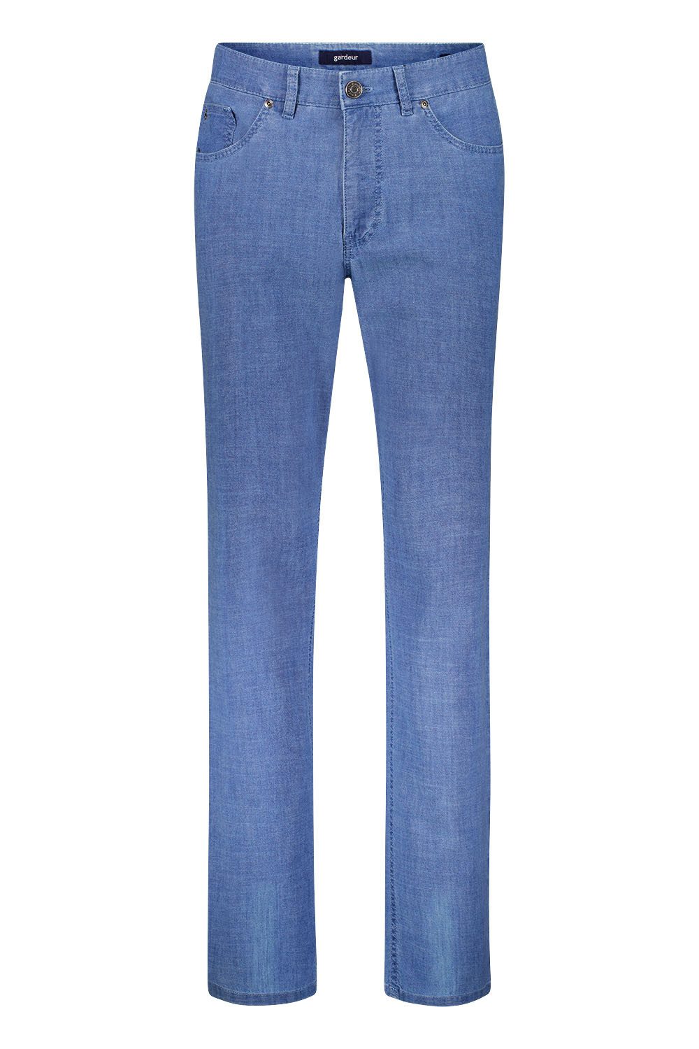 5-Pocket-Jeans REZA-471531-7166 Relaxed Fit Hose blau light stone used