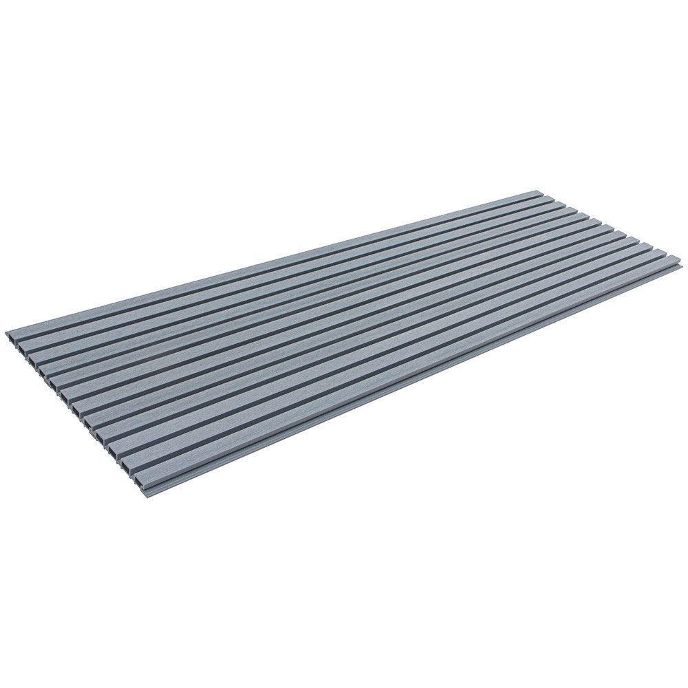 HOME DELUXE Wanddekoobjekt WPC Fassadenverkleidung DUVAR (5 St), Witterungsbeständig - Verkleidung für Außenwand, Fassade, Wandpaneele