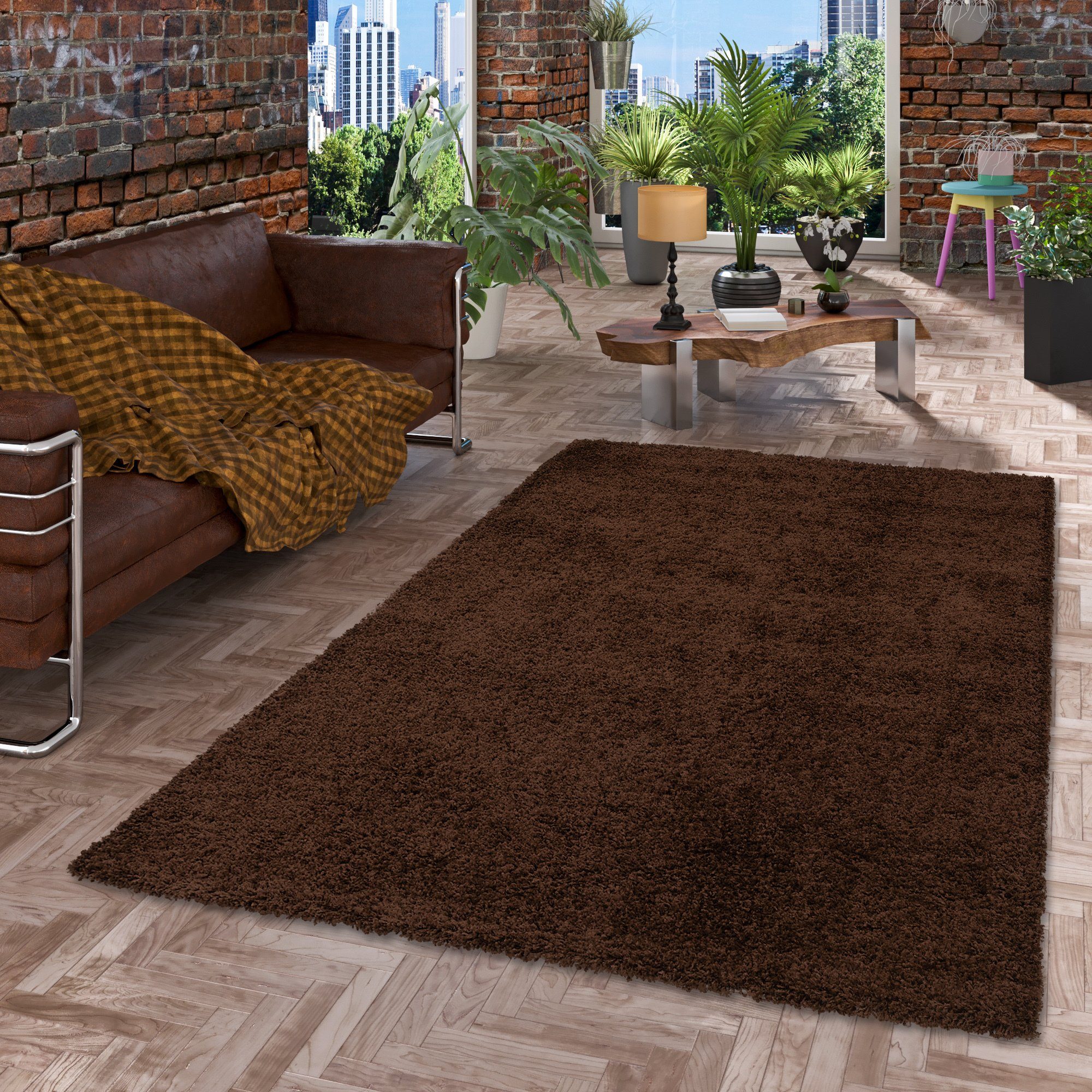 Pergamon Hochflor-Teppich Hochflor Langflor Shaggy Teppich günstig online kaufen