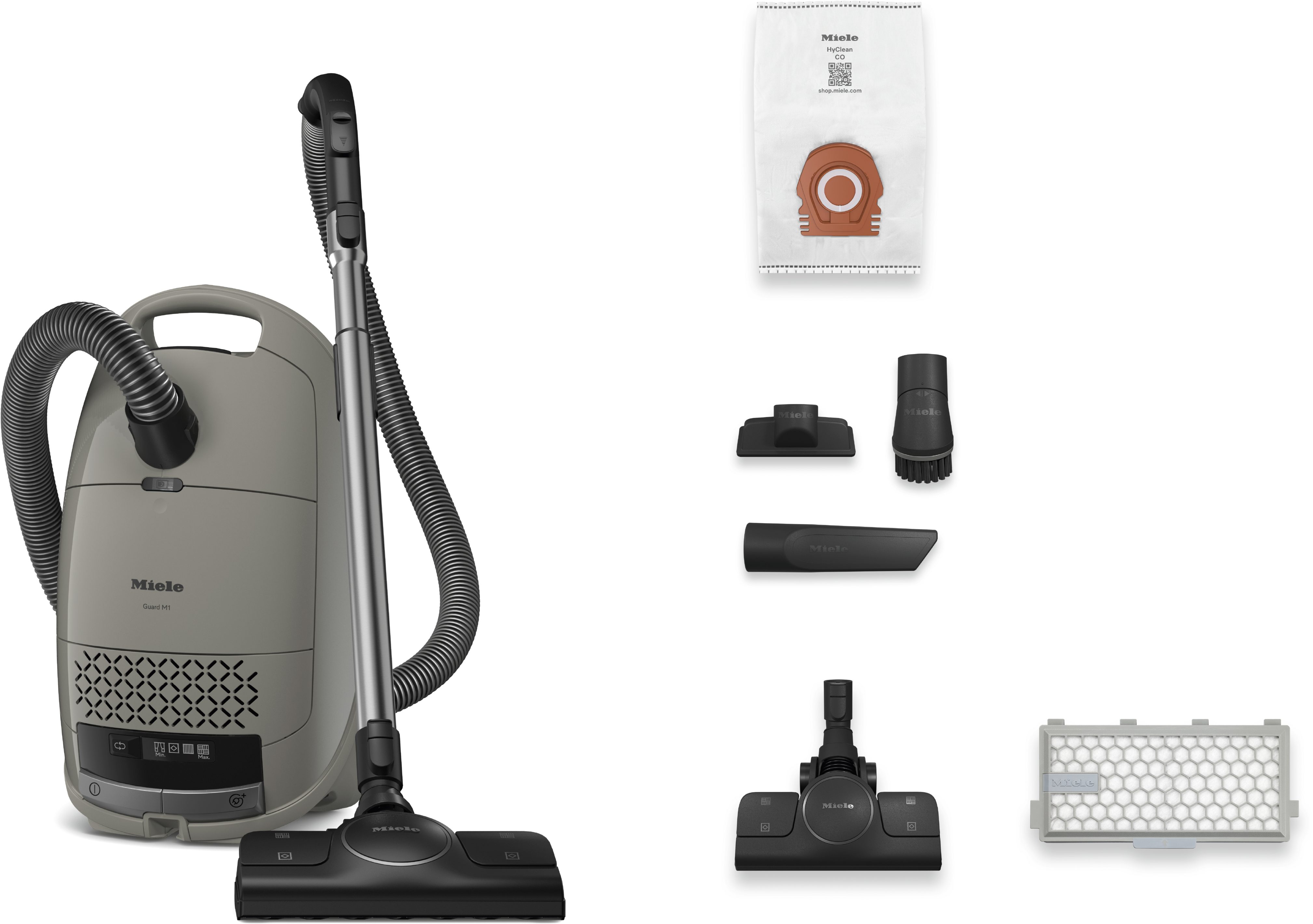 Miele Bodenstaubsauger Guard M1 Silence mit ComfortFit, Nachfolger Complete C3 Silence, 550 W, mit Beutel, Leises Reinigen mit 66 dB, Starke Saugleistung, höhen – Bild 4 von 5