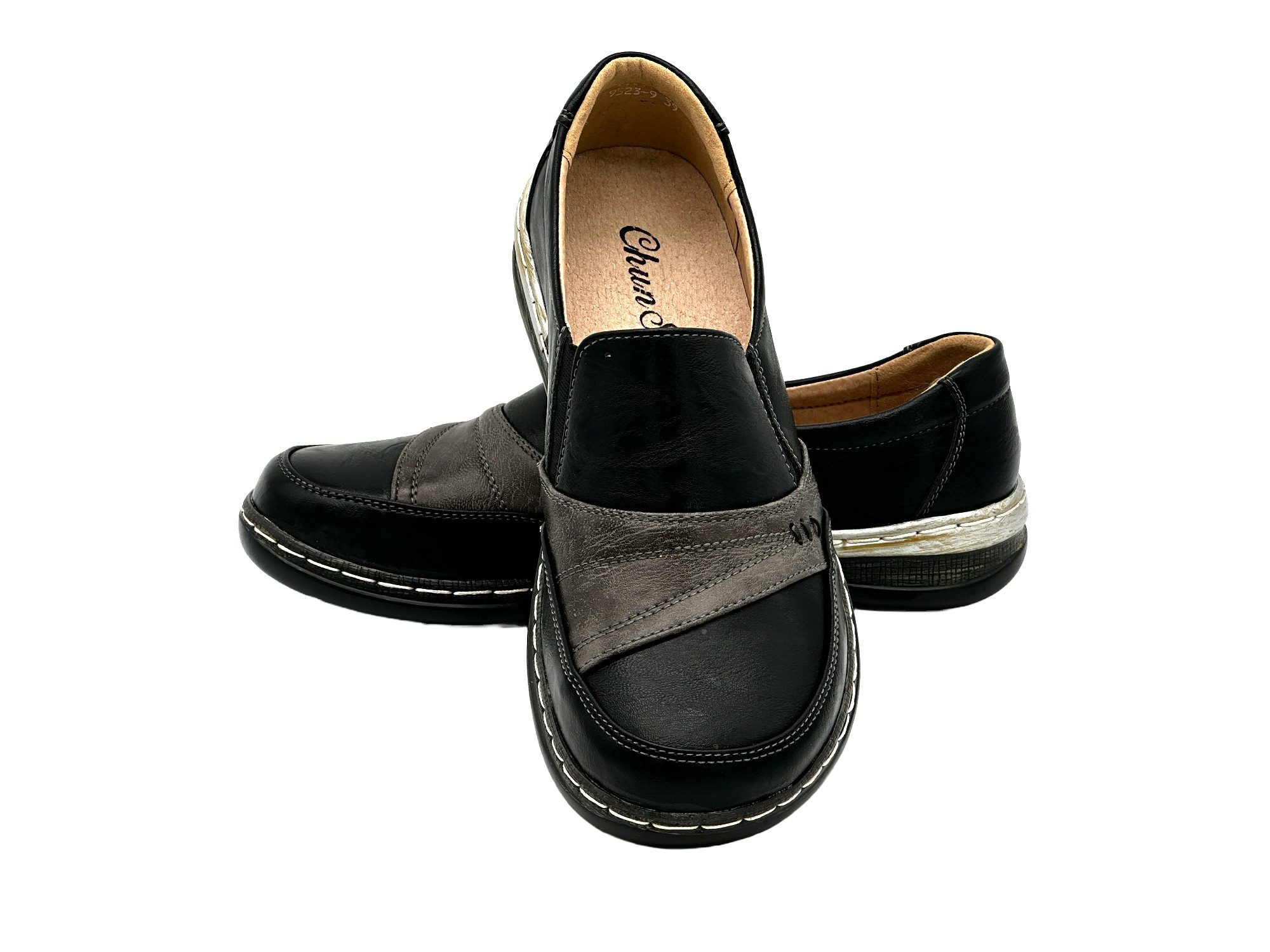 Nowaland Bequeme Damen-Slipper Mokassin Komfortabel, Atmungsaktiv und Alltagstauglich