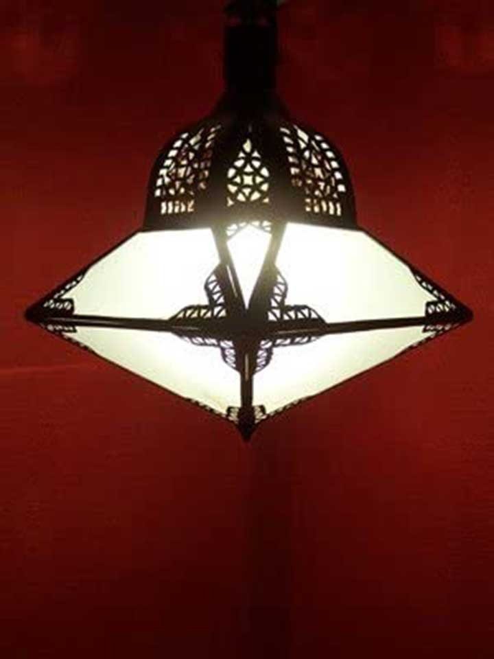 Marrakesch Orient & Mediterran Interior Deckenleuchten Marokkanische Leuchte Ryad, ohne Leuchtmittel, Handarbeit