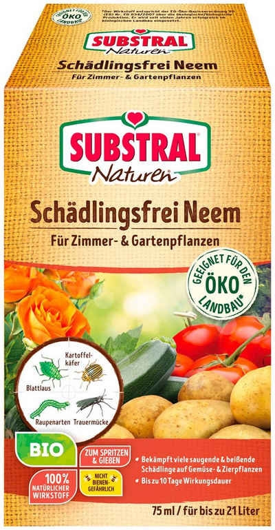 Substral Vergrämungsmittel »Bio Schädlingsfrei Neem«, 75 ml