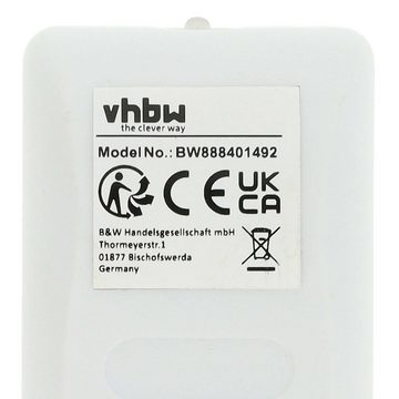 vhbw passend für BenQ W1080ST, TX762, W1100, W1070, W1200, W20000, W5000 Fernbedienung