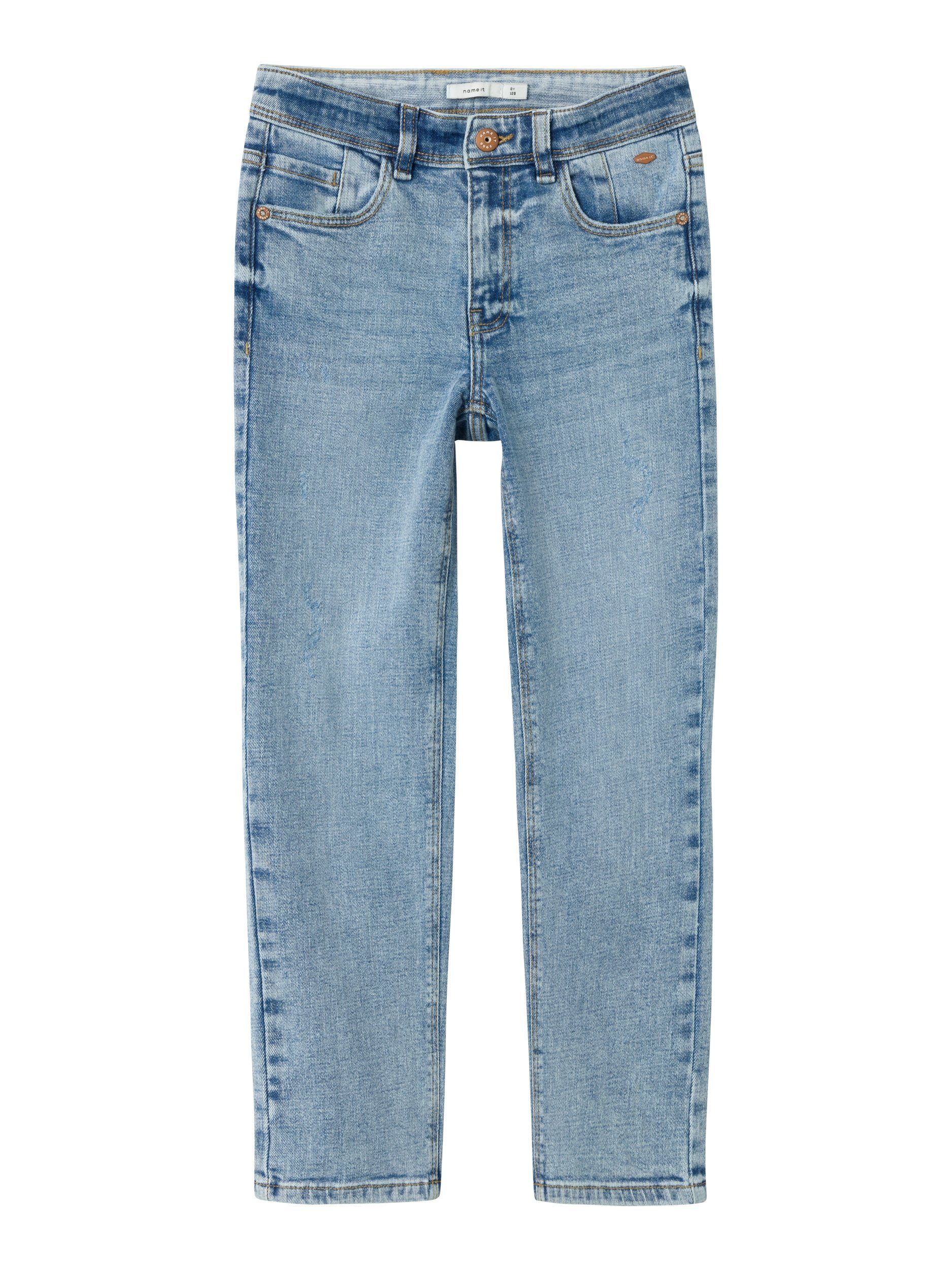 Light Straight-Jeans 2520-EL It STRAIGHT NKMRYAN Denim JEANS NOOS Blue Name