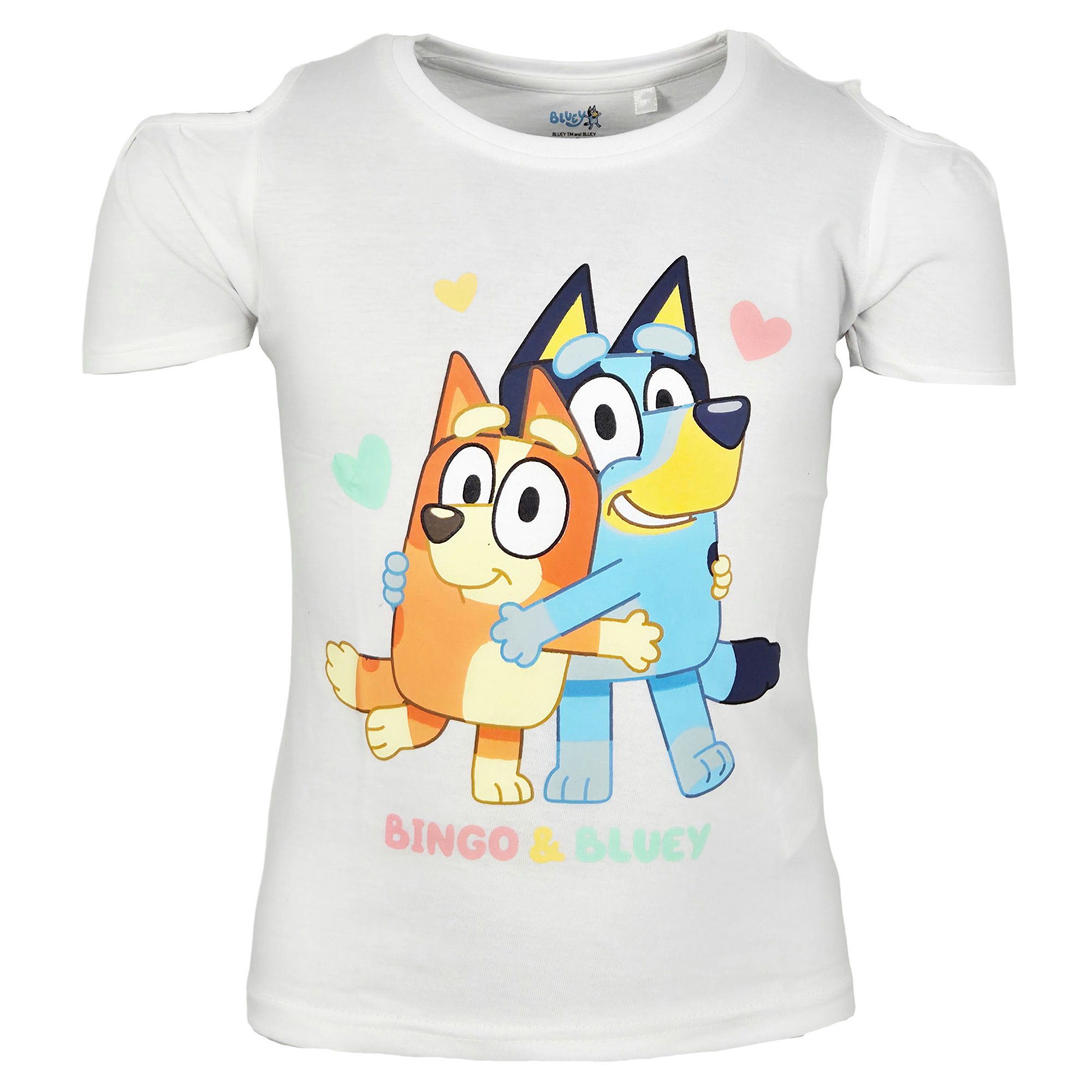 Print-Shirt Bluey Bingo Kinder Mädchen kurzarm T-Shirt Shirt