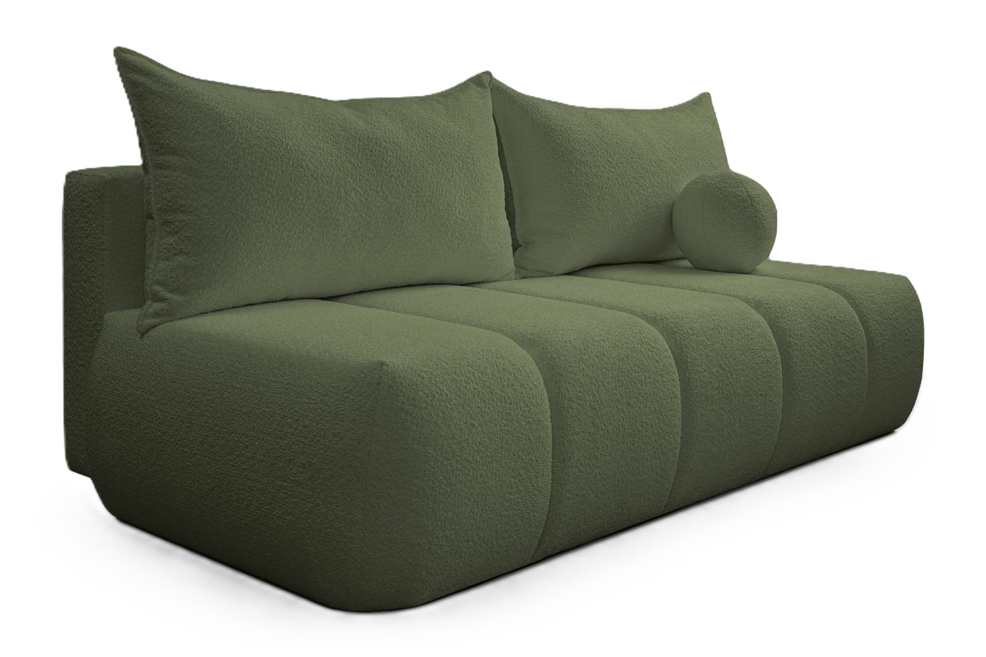 Kaiser Möbel Schlafsofa Dreisitziges Sofa PIANO mit Schlaffunktion, Komfortabel, praktisch und freistehend