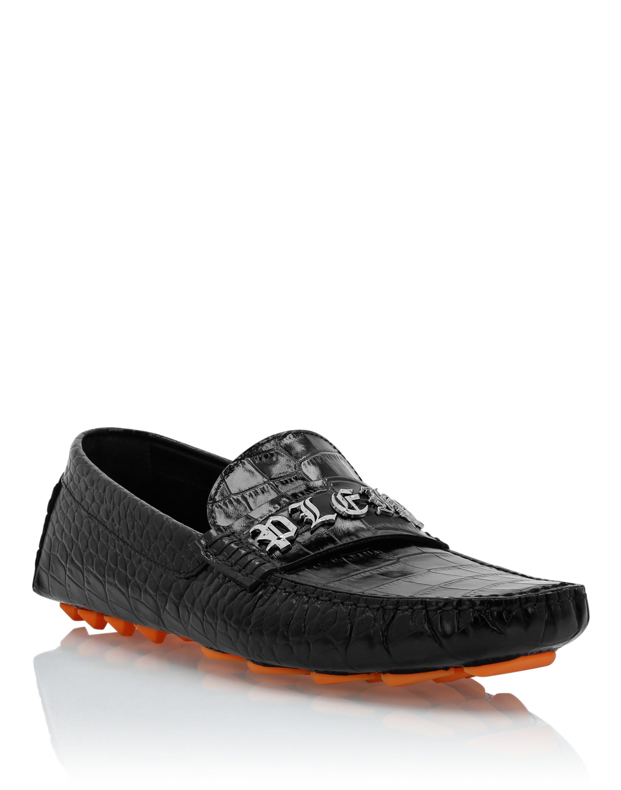 PHILIPP PLEIN Crocco Print Mokassin