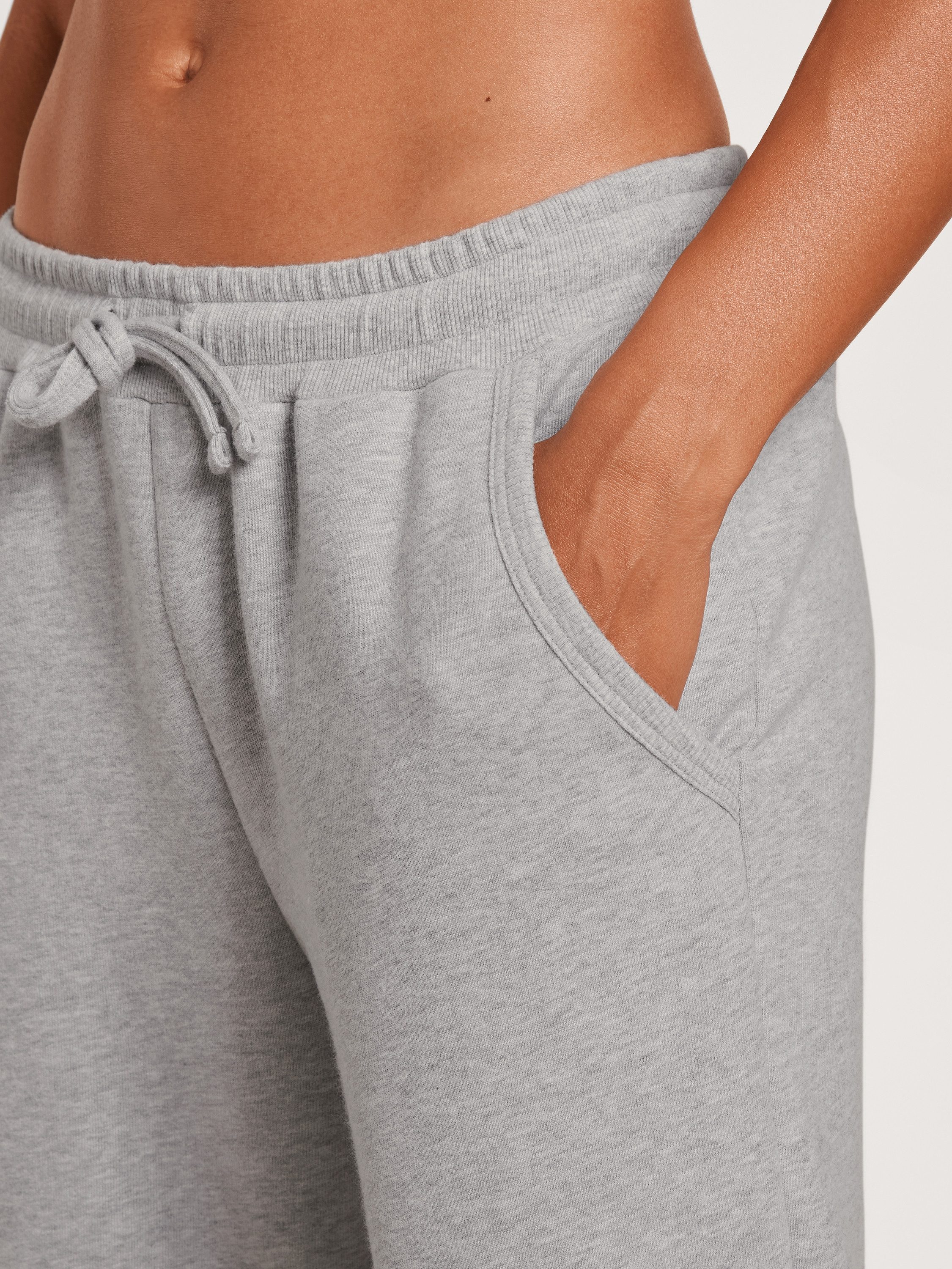 CALIDA Pyjamahose Lounge & Relax Damen (1-tlg) aus kuscheliger 100% Bio-Baumwolle