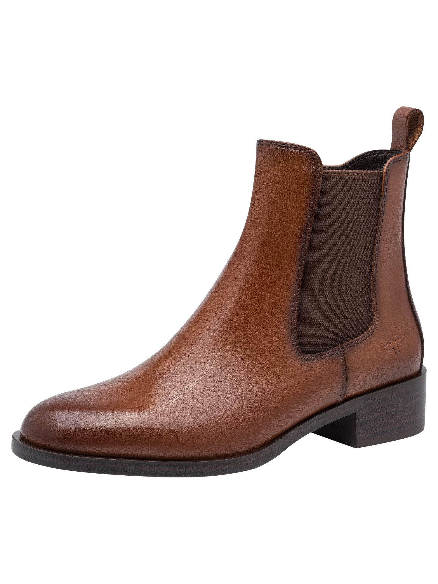 ANTIslide, TOUCH-IT aus Leder kein Absatz Chelseaboots
